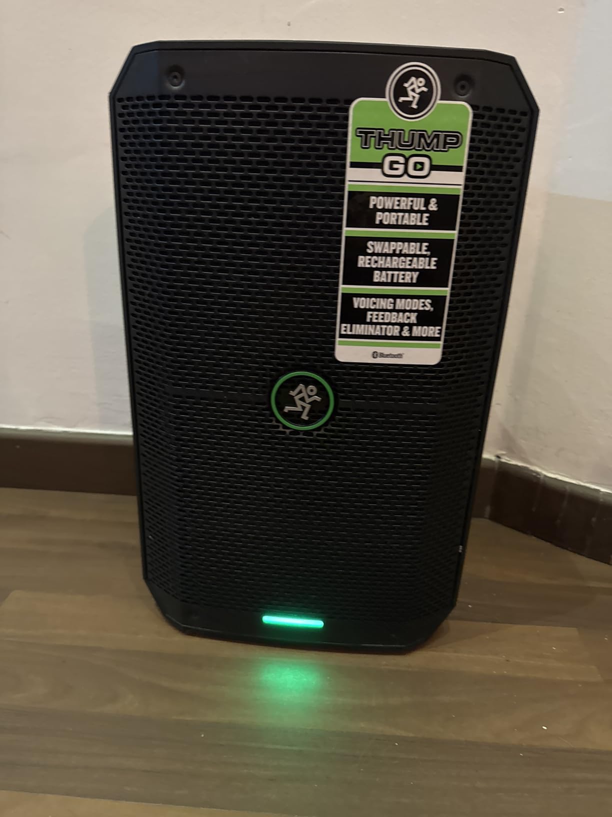 Mackie Thump Series, Thump GO 8-Inch Portable Battery-Powered Loudspeaker | 200W battery-powered speaker with Bluetooth and 2-channel mixer for musicians, DJs and outdoor events customer photo 1