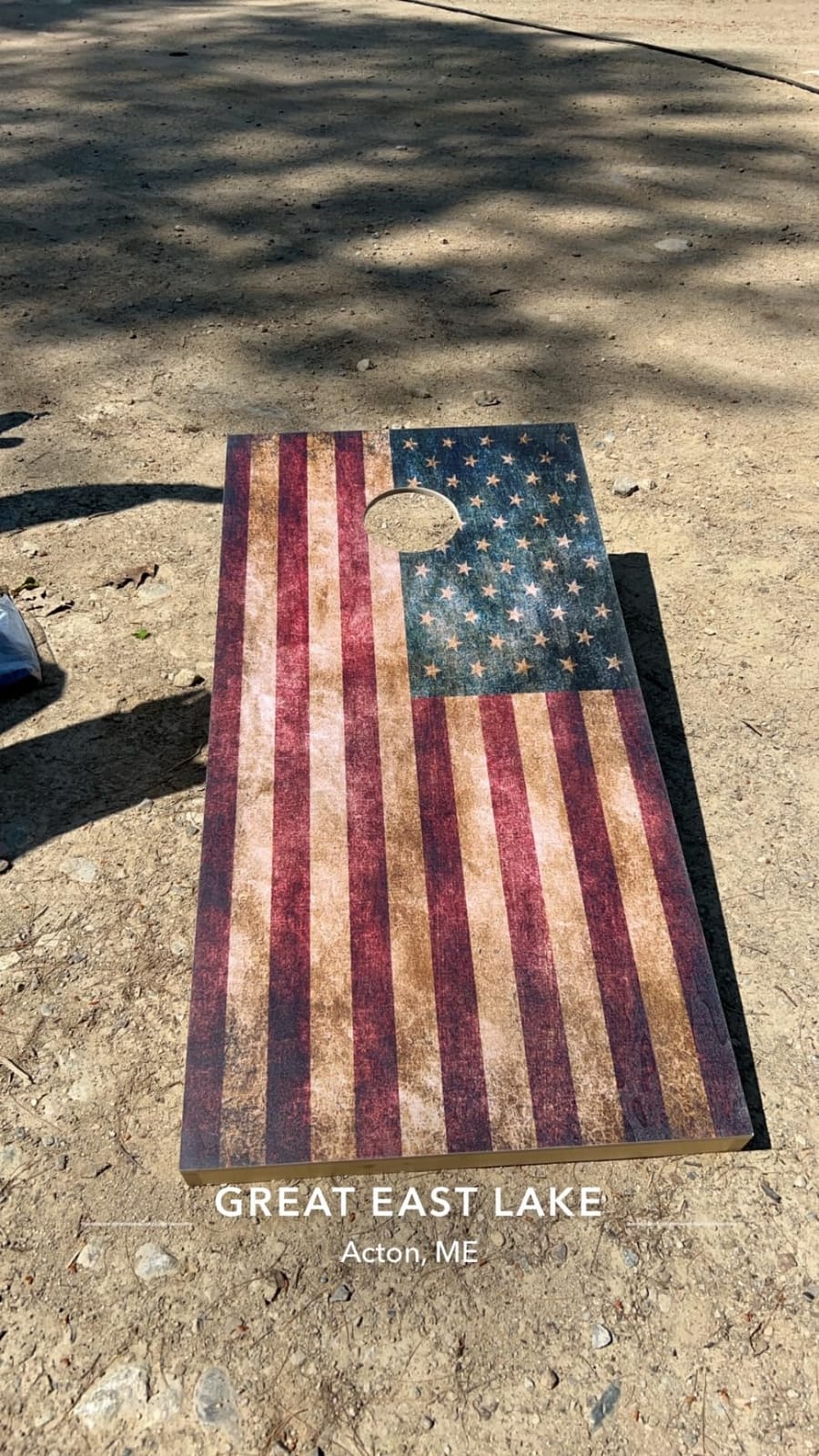 Tailgating Pros Regulation Cornhole Boards Flag Set - Includes 8 Bean Bags, Carrying Cases, and 4'x2' Corn Hole Toss Game customer photo 2
