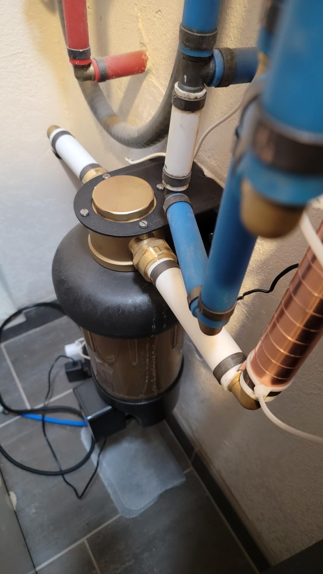 iSpring WCFM400K Whole House Iron and Manganese Water Filter System, Digital Control with Automatic Regeneration & Air Injection, Set & Forget Design customer photo 2