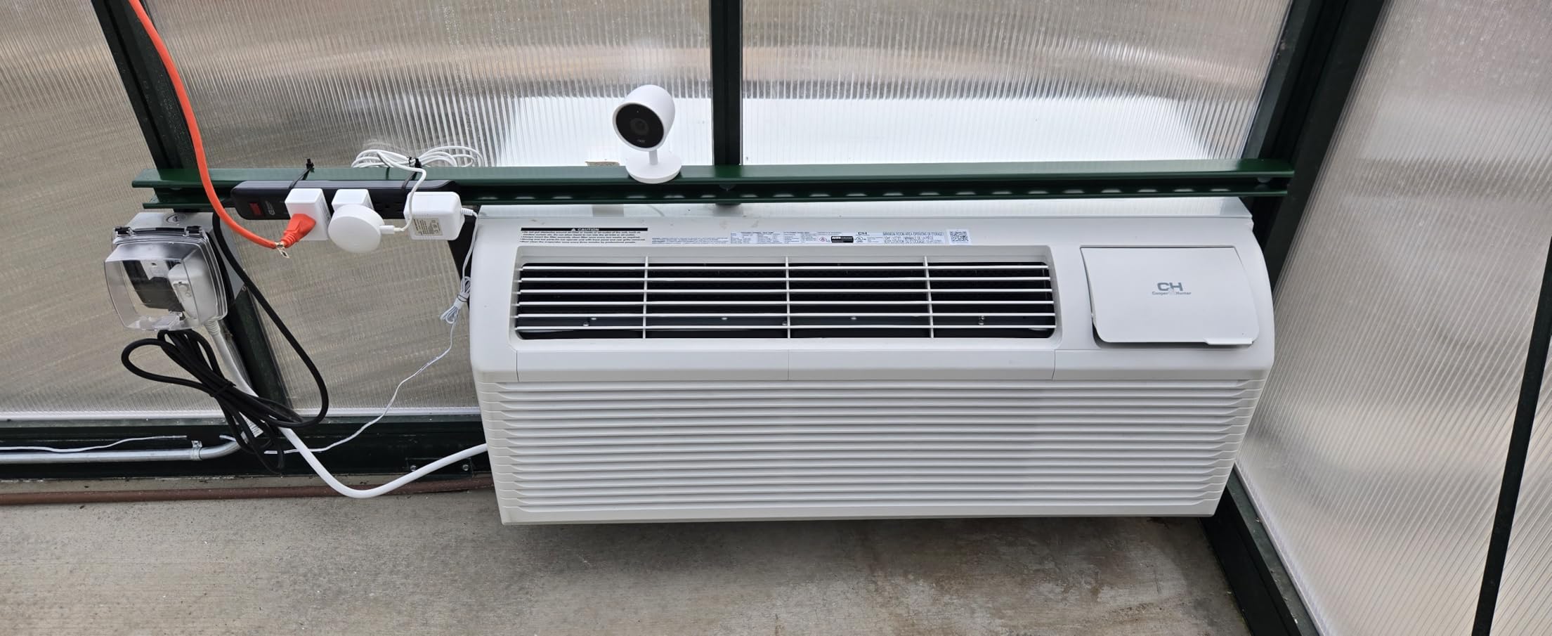 Cooper & Hunter 15,000 BTU PTAC with Heating, Includes Sleeve & Grille | 1.25 Ton, Built-In Wireless Smart Kit, R-32 Refrigerant, 3.5kW Electric Heater, Remote, Power Cord, Packaged Terminal AC customer photo 1
