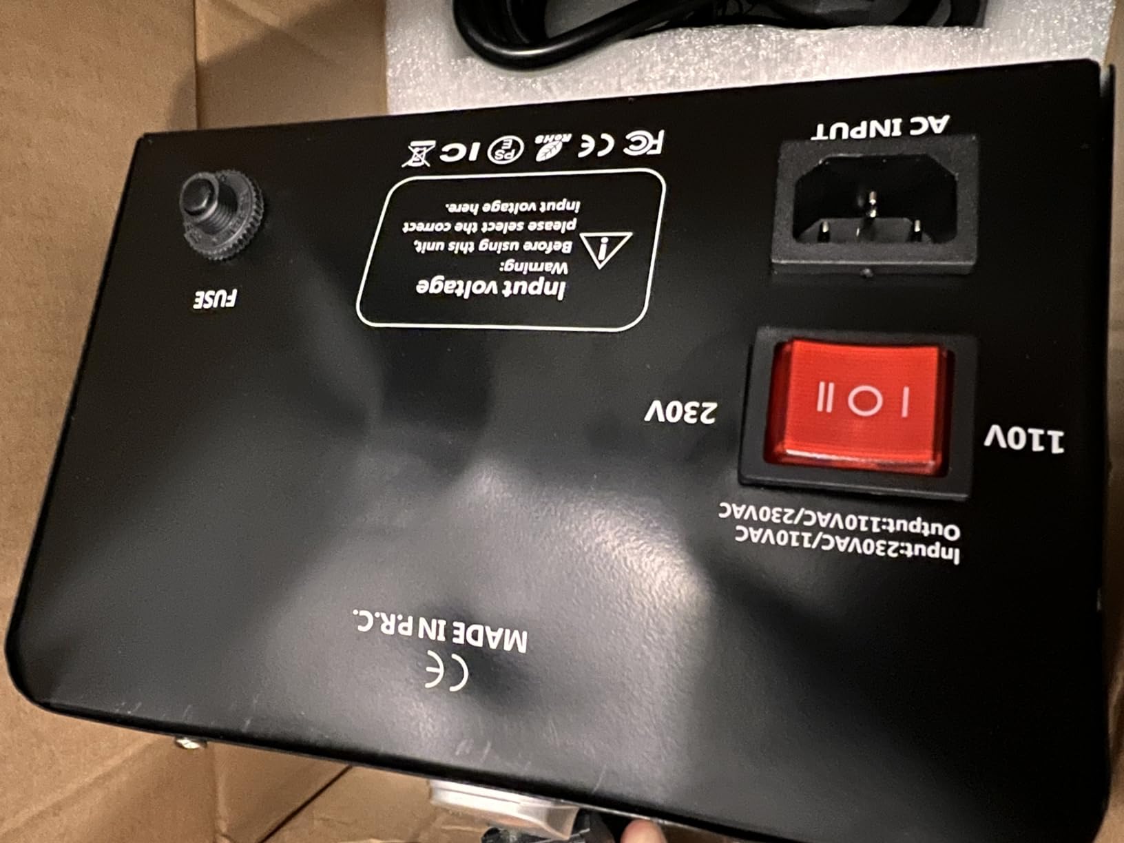5000W Voltage Converter Transformer Step Up 110V-120V to 220V-240V | or Step Down 220V to 110V AC Power Converter w/US Standard Power cord, Circuit Breaker Protection customer photo 1