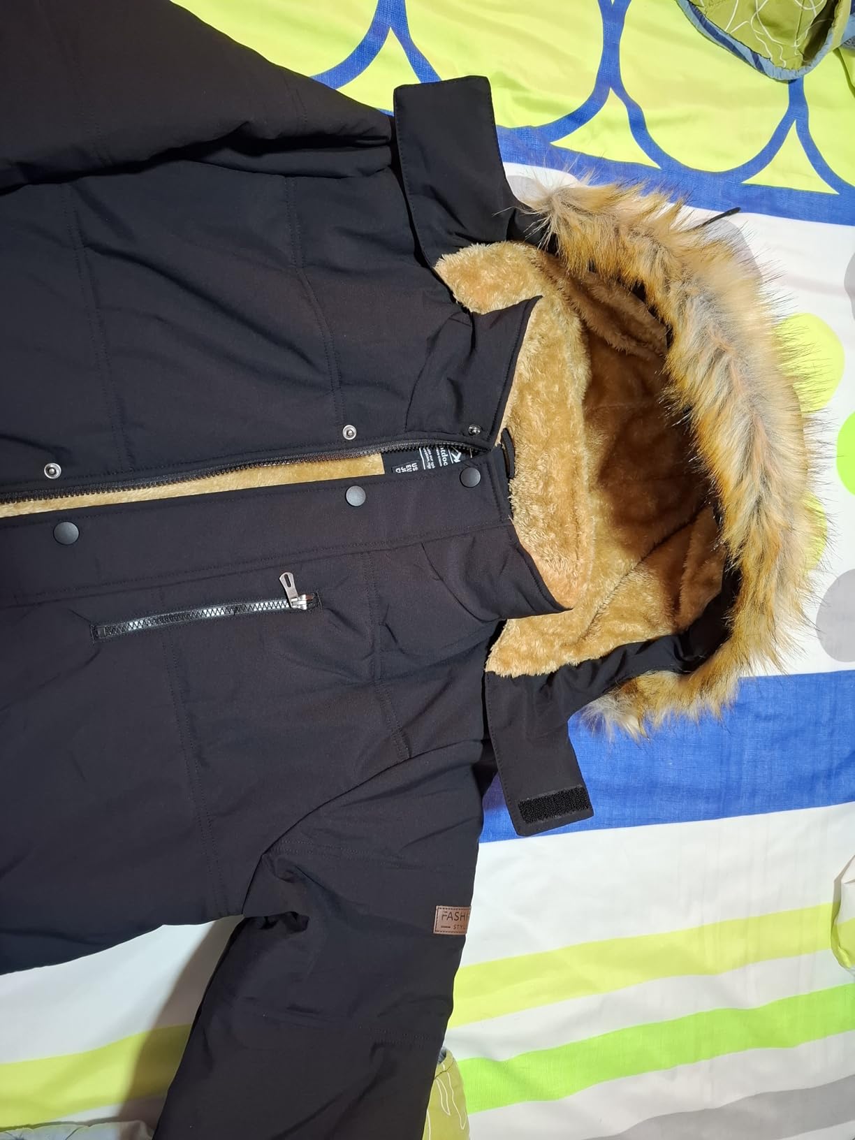 TACVASEN Men's Winter Jacket with Hood Water Repellent Windproof Thicken Parka Winter Coat customer photo 2