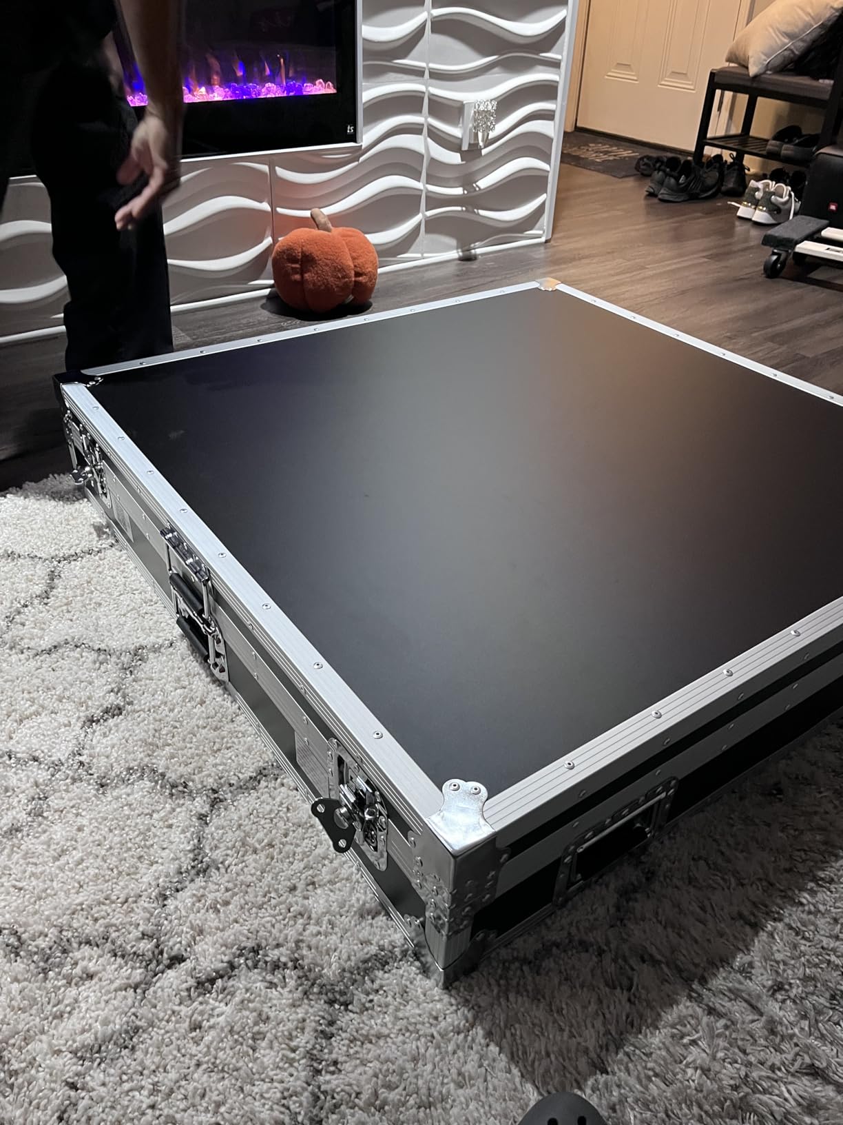 MWE 360 Photo Booth Machine for Parties with Flight Case,Logo Customization customer photo 1