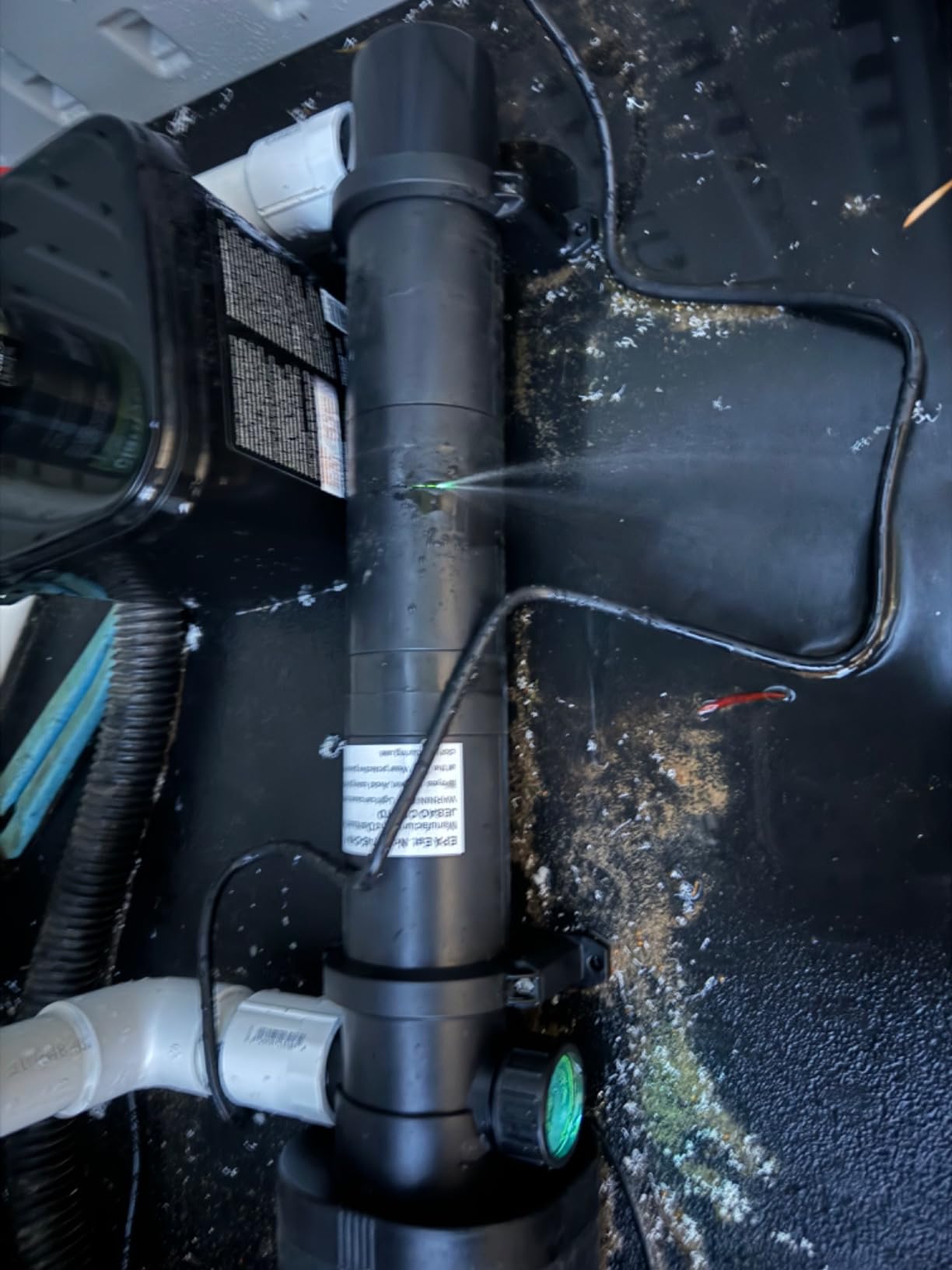 Jebao NPU Clarifier for Pond and Aquarium, 55-watt customer photo 1