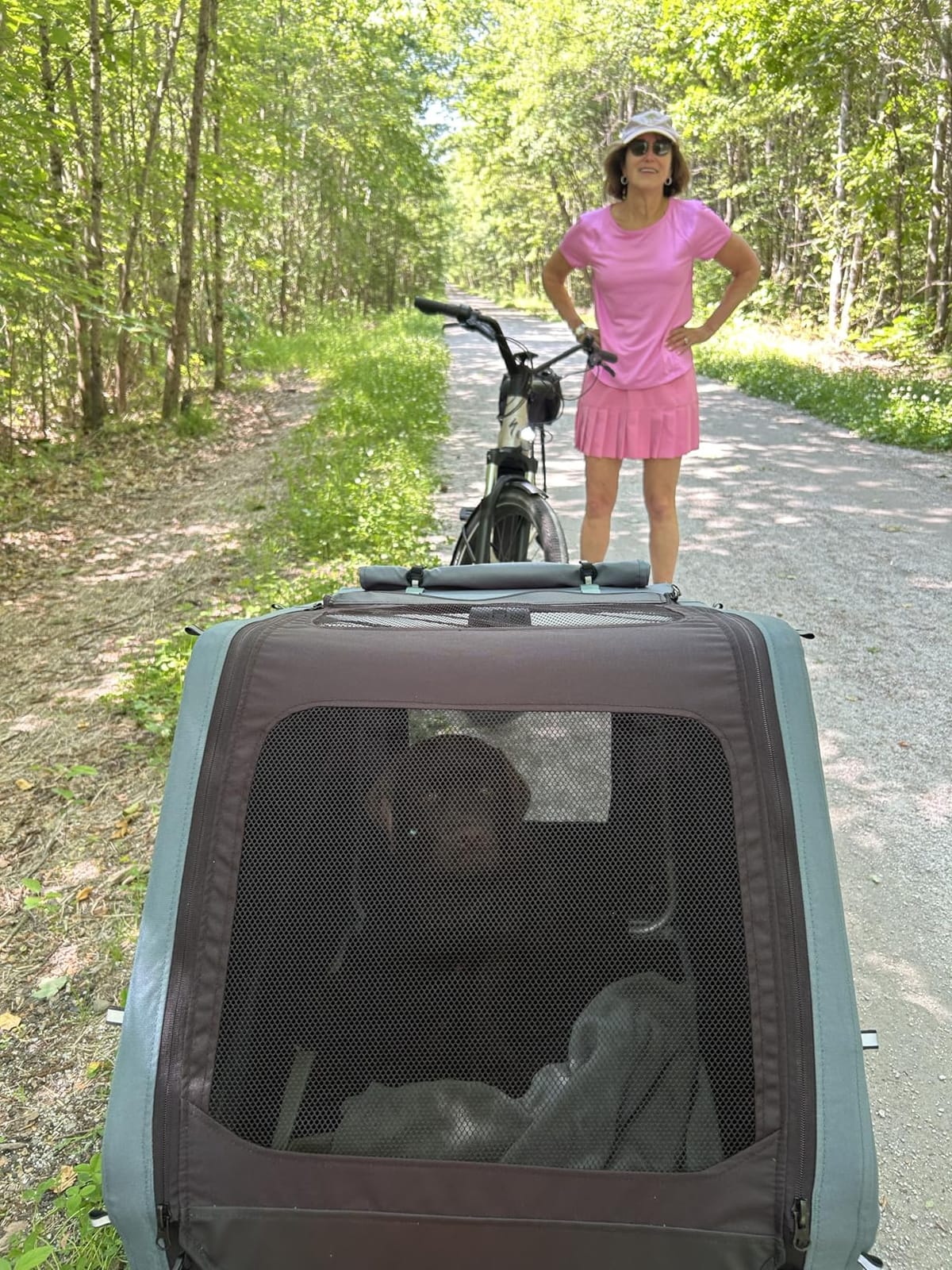 Burley Bark Ranger Pet Bike Trailer customer photo 1