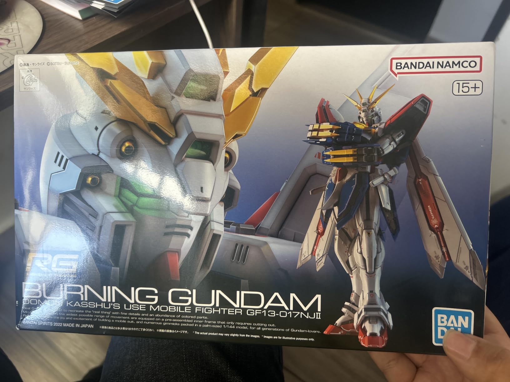 Bandai Hobby - Mobile Fighter G Gundam - #37 God Gundam, Bandai Spirits RG 1/144 Model Kit customer photo 2