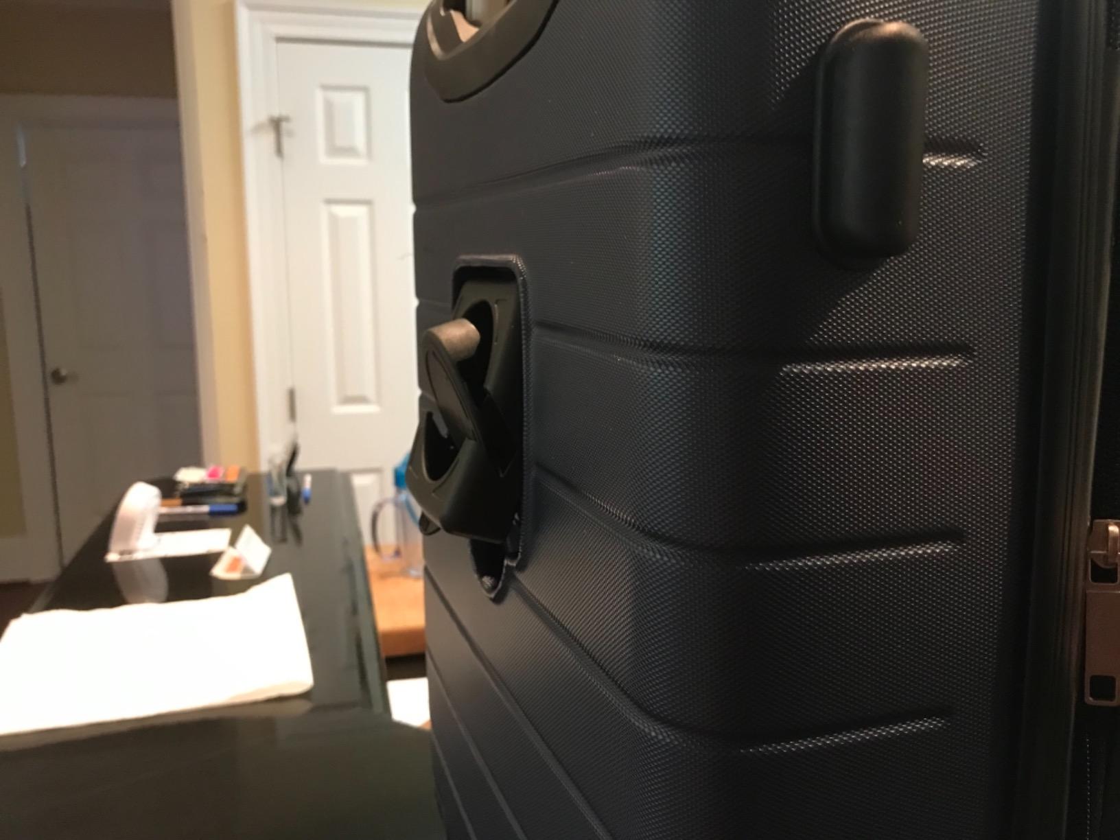 Smart Spinner Hardside Luggage, 2 Piece Set, Teal customer photo 2
