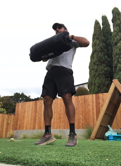 Polyfit Classic Sandbag - Heavy Duty Workout Sandbag for Fitness with 8 Gripping Handles for Sand Bag Weight Training - Multiple Colors & Sizes customer photo 2