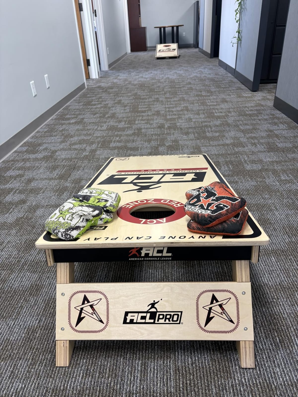 ACL PRO 2x4 Cornhole Board - Officially Licensed Tournament-Grade Cornhole Set, 18mm Baltic Birch Surface, Professional 5-Step Finish, Furniture-Grade Frame with Reinforced No-Bounce Stability customer photo 2