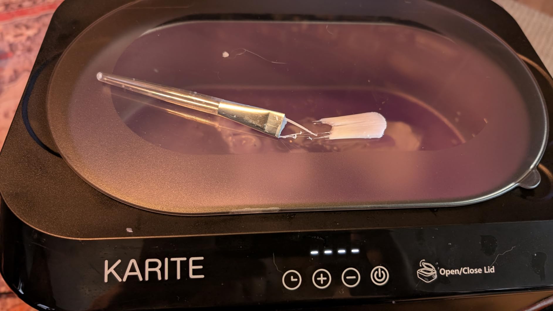 KARITE Paraffin Wax Machine for Hands and Feet with Auto Open Lid, Paraffin Bath, 20Min Fast Wax Meltdown, Precision Temperature Control, 4500ml Paraffin Warmer with 8Pack Refills customer photo 2