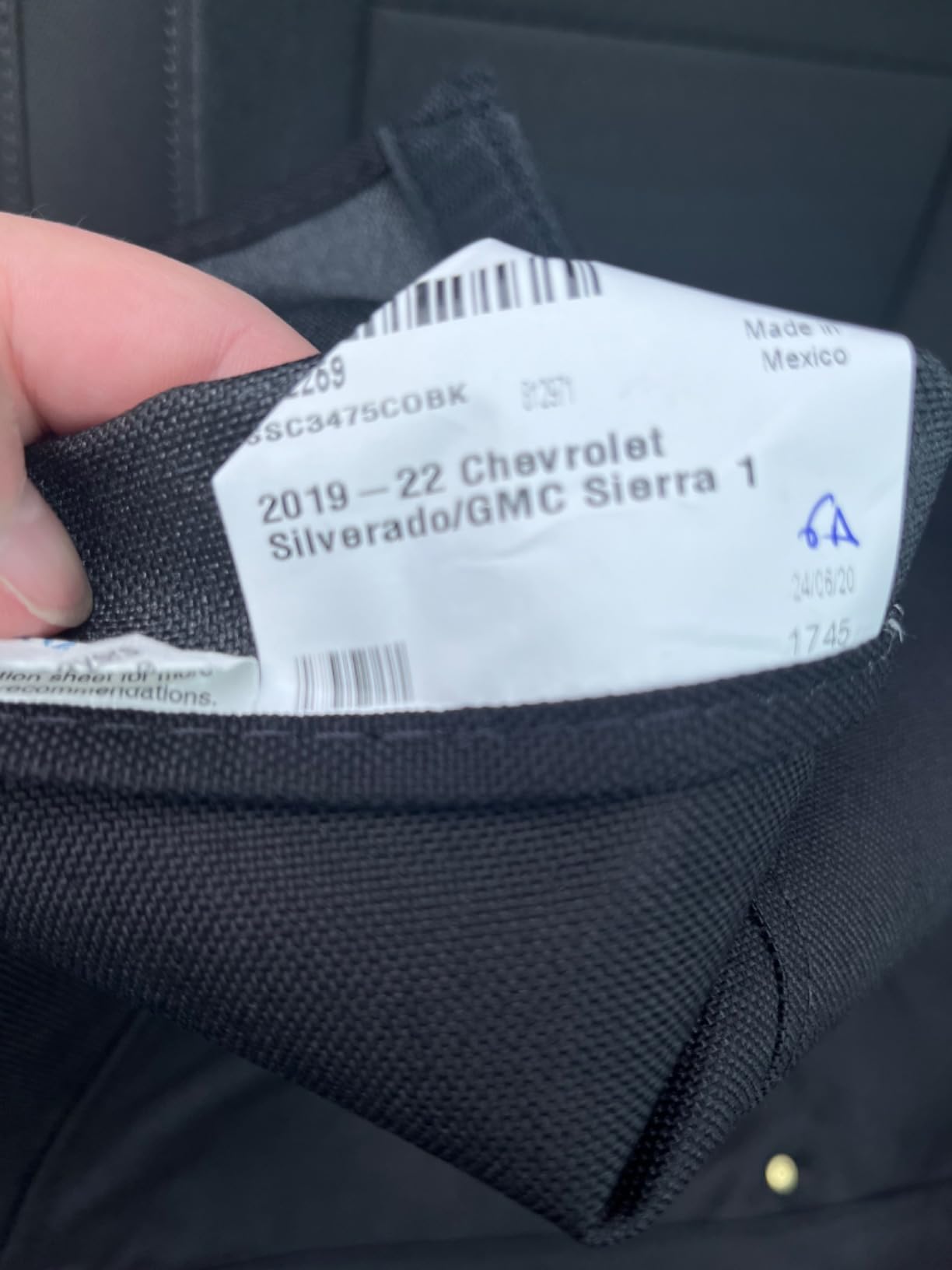 Covercraft Carhartt Super Dux SeatSaver Custom Seat Covers | Fits 2019-2026 Chevrolet Silverado/GMC Sierra 1500 customer photo 2