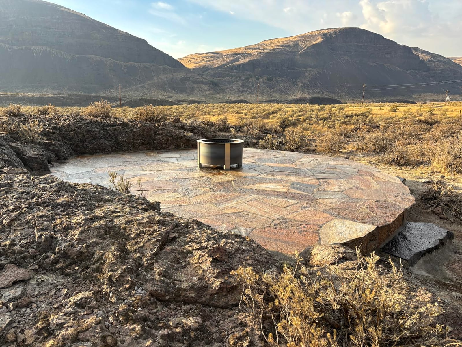 Breeo X Series 24 - Corten Steel Smokeless Fire Pit for Outside - 27.5 in | 62 pounds, smokeless firepit for outside, ideal for families, compatible with wide range of Breeo accessories customer photo 2
