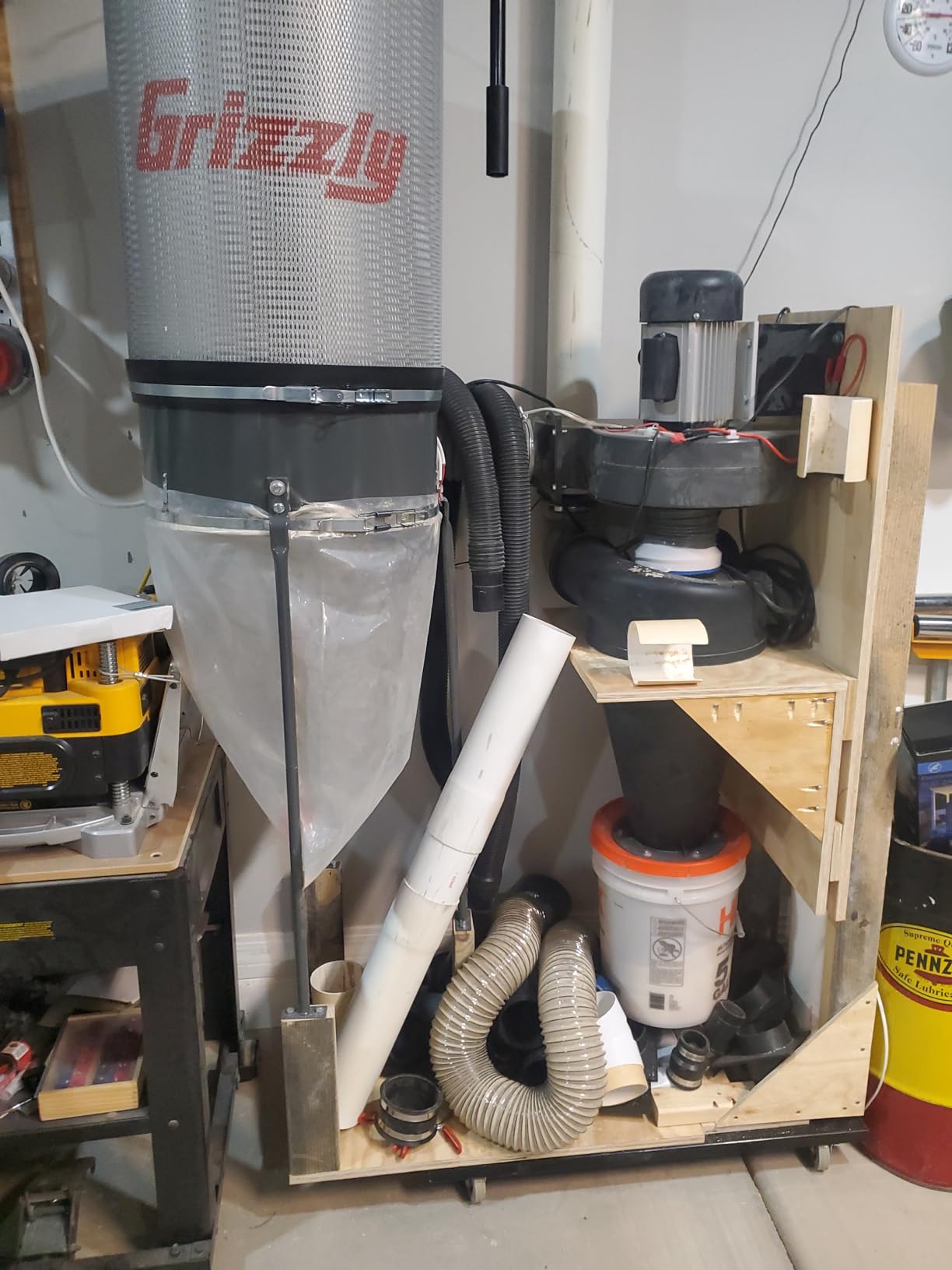 Oneida Air Systems Cyclone Attachment for Single Stage 0.5-3HP Dust Collector, 4/5 DIY - Portable Attachments and Accessories for Home and Woodworking Space Cleaning customer photo 1