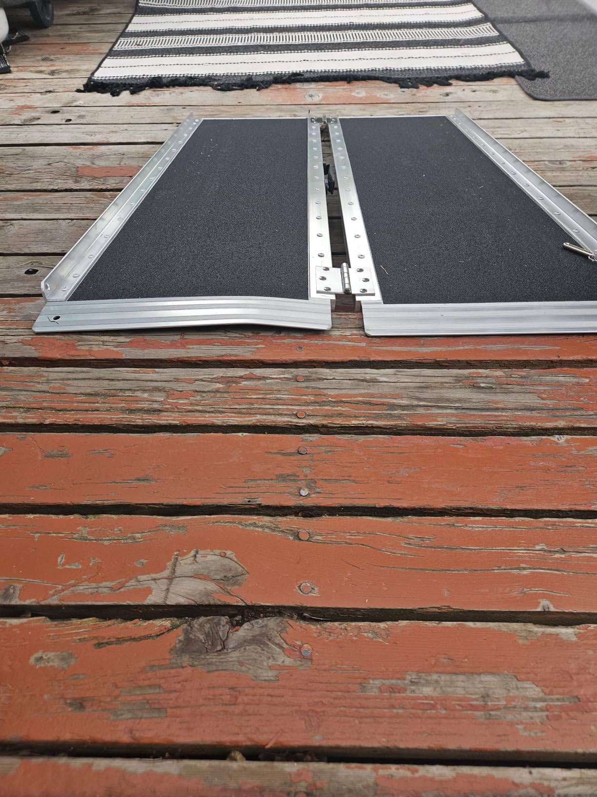 Portable Wheelchair Ramp 3FT, Non-Skid Aluminum Ramps for Wheelchairs for Home Steps, 800 LBS Capacity Handicap Ramp for Doorway, Threshold, Front Porch, Entry, Stairs 36