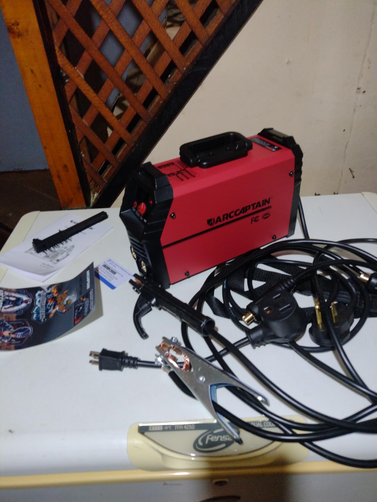 ARCCAPTAIN Stick Welder, 200A ARC/Lift TIG Welding Machine, 110V/220V | Large LED Display / Synergic Control / IGBT Inverter / Hot Start, Arc Force, Anti-Stick / Portable Welder / Easy to Operate customer photo 1