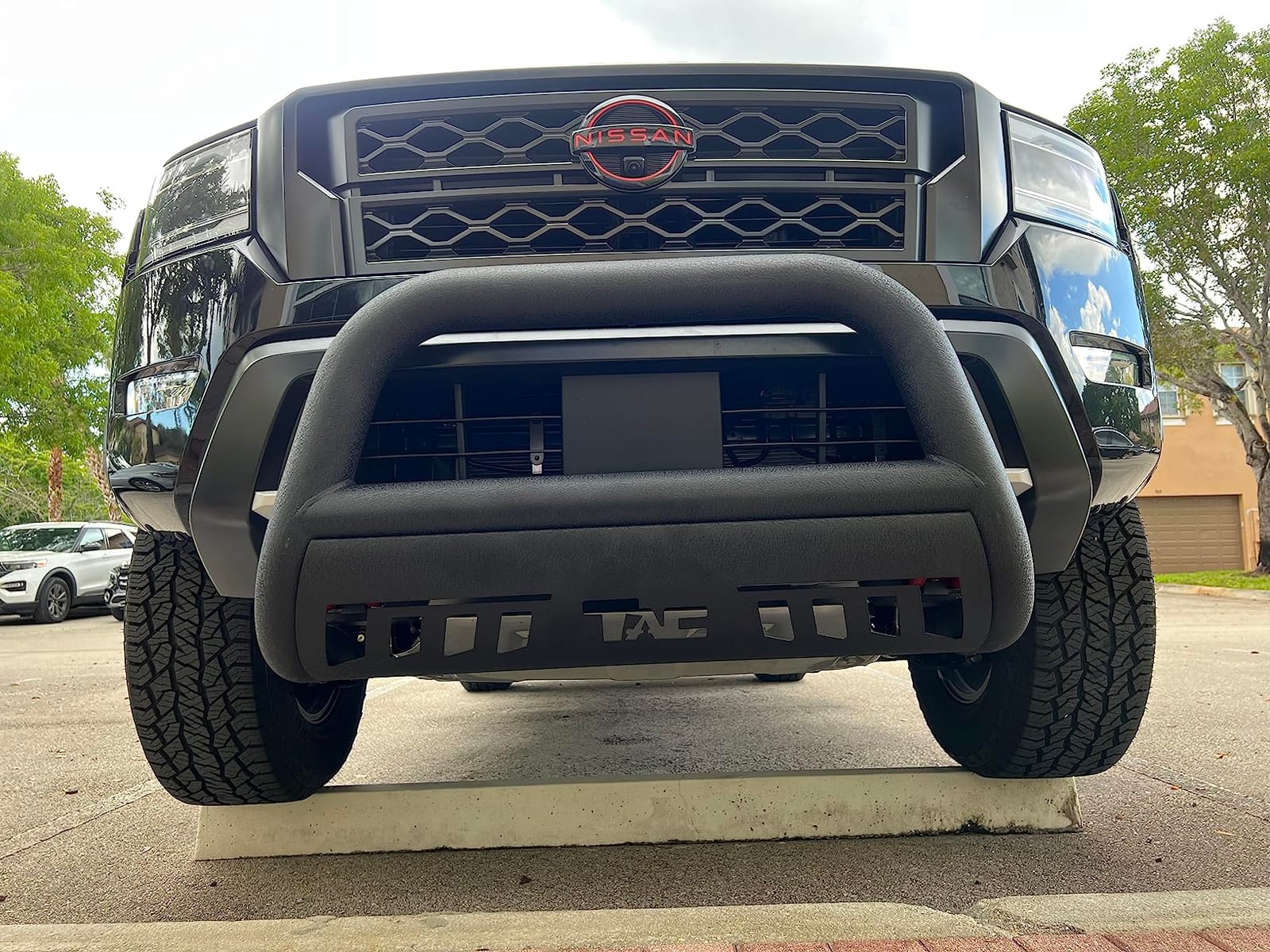 TAC Bull Bar Compatible with 2022-2026 Nissan Frontier Pickup Truck 3