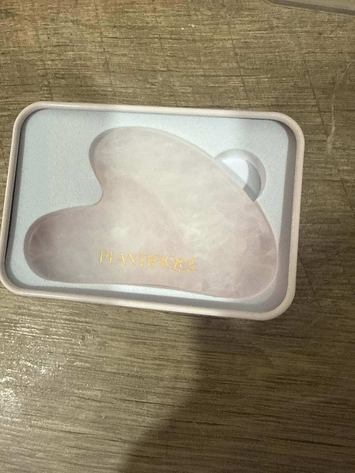 PLANTIFIQUE Gua Sha Facial Tools | Gifts | Massage Tool | Jawline Sculptor | Face Sculpting Tool for Your Skin Care Routine | Jade Guasha customer photo 1