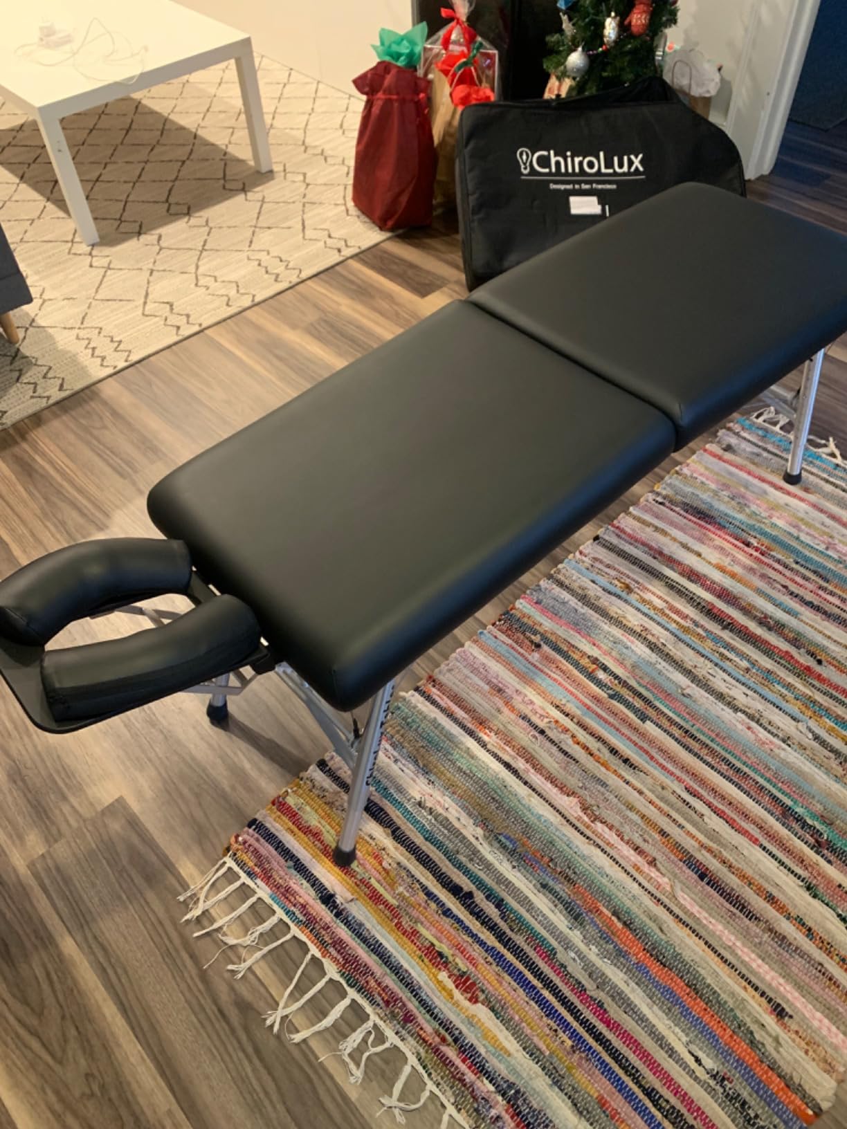 Classic Chiropractic Table | Professional-Grade Stability Table | Perfect for Sport Chiropractor | Lightweight and Simple Setup | MagLock Technology customer photo 2