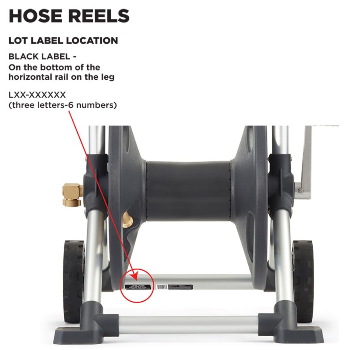 Gorilla 200' Aluminum Zero-Rust Upright Hose Reel customer photo 2