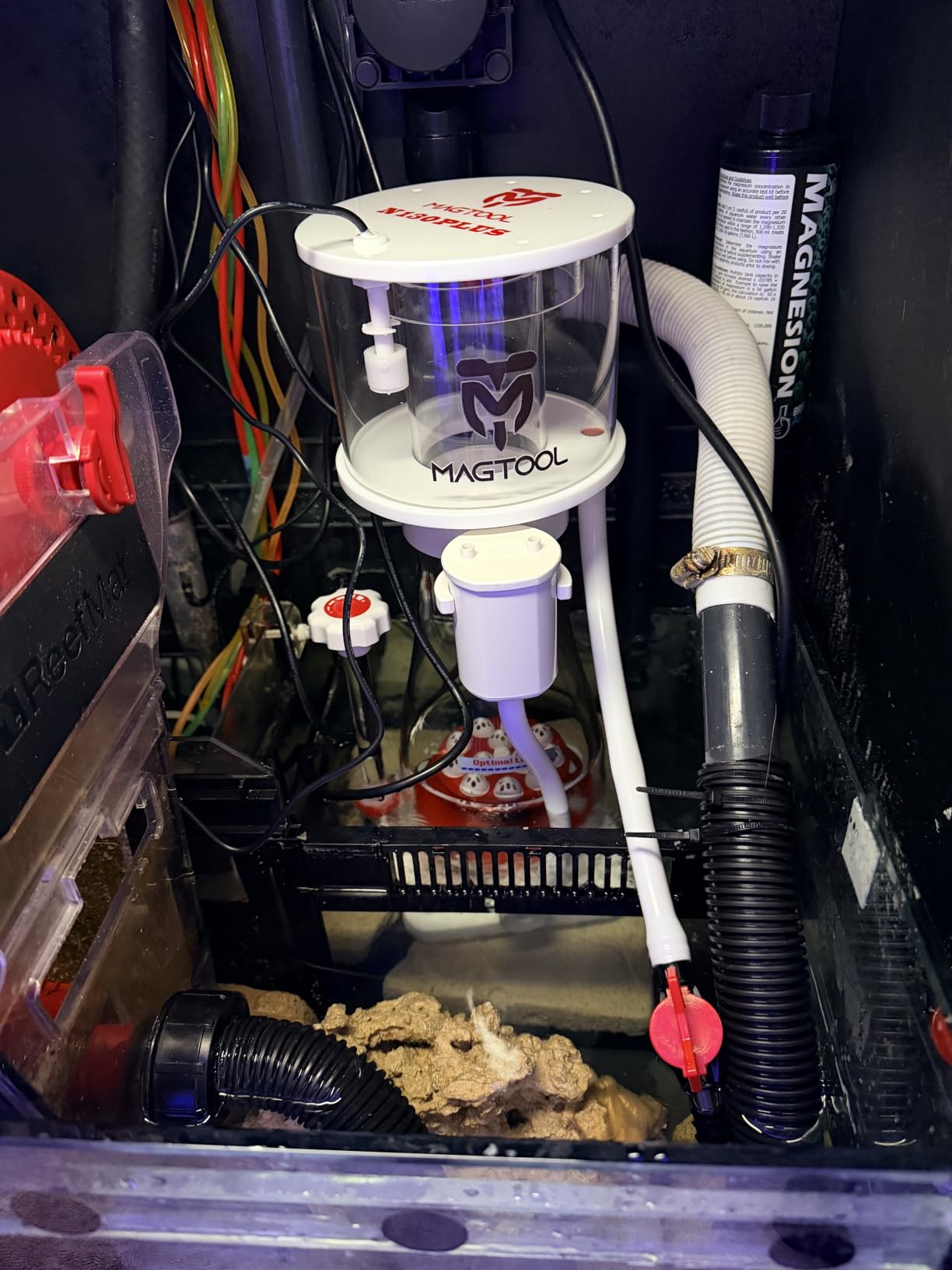 MagTool Aquarium in-Sump DC Protein Skimmer with Controllable DC Pinwheel Pump, Anti-Overflow Design, for Up to 105-135 Gal Reef Tank (N130 Plus) customer photo 1