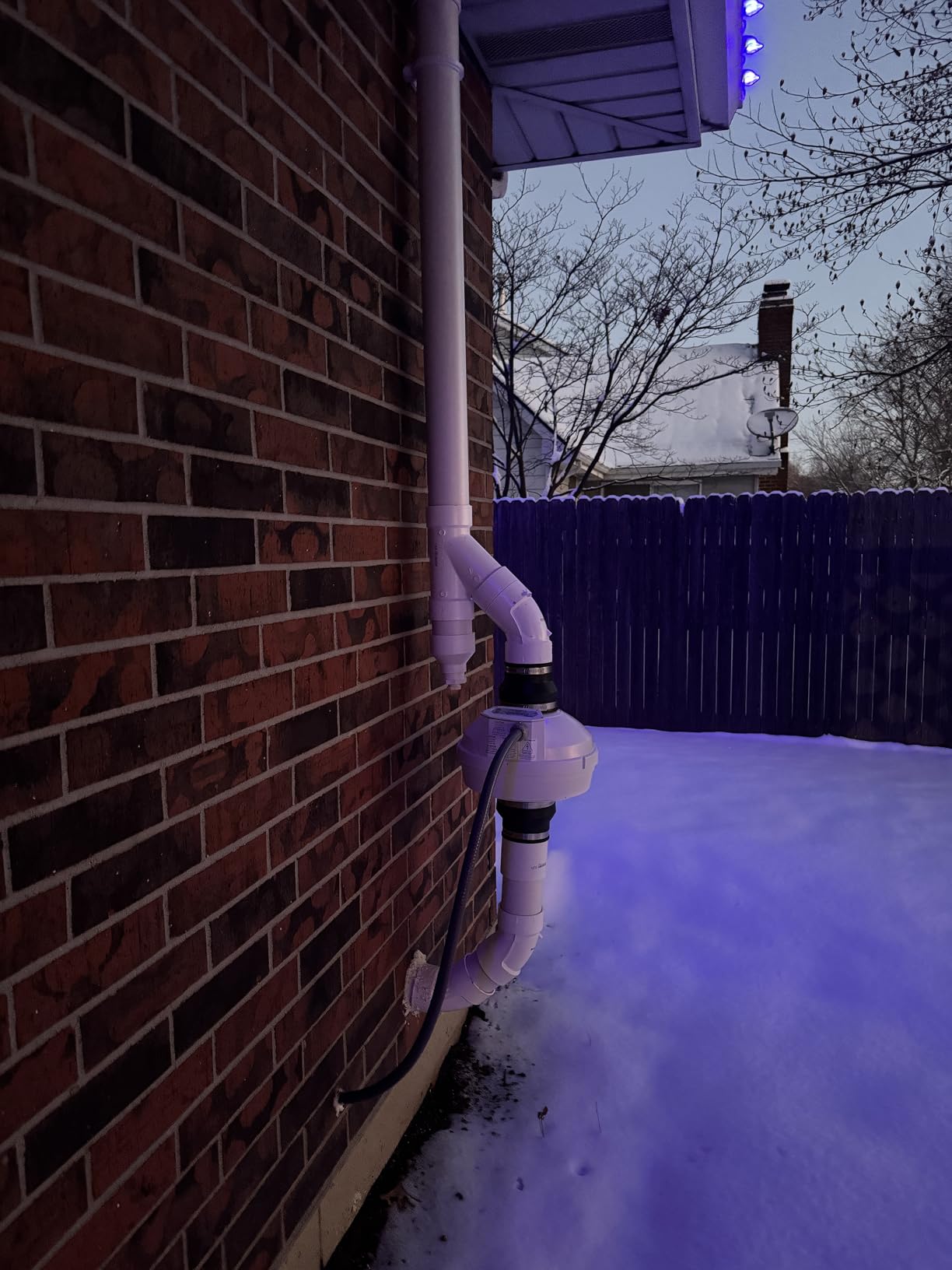 Festa AMG Maverick Radon Fan - Quiet and Energy Efficient 260 CFM Radon Mitigation System Inline Duct Fan - 4