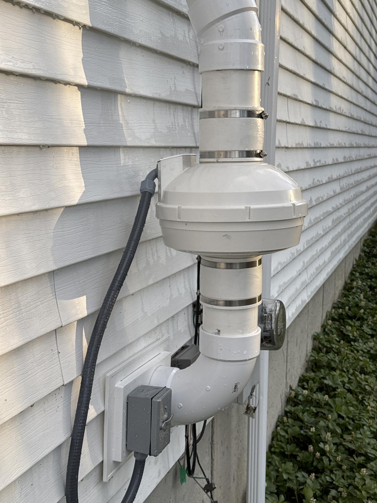 Festa AMG Maverick Radon Fan - Quiet and Energy Efficient 260 CFM Radon Mitigation System Inline Duct Fan - 4