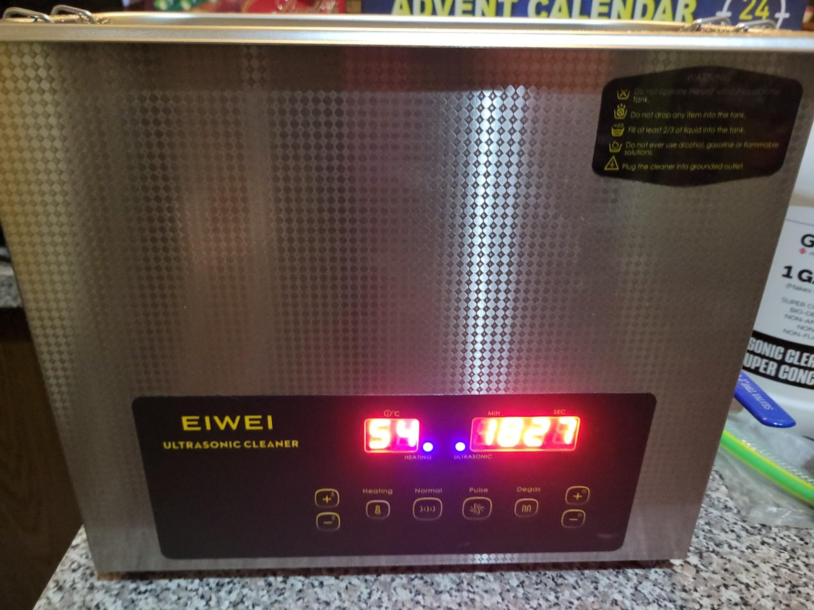 6L Ultrasonic Cleaner Dual-Frequency Professional Digital Stainless Steel Cleaning Machine with Heater Timer for Carburetor, Parts, Circuit Board, Glasses, Denture, Jewelry customer photo 1