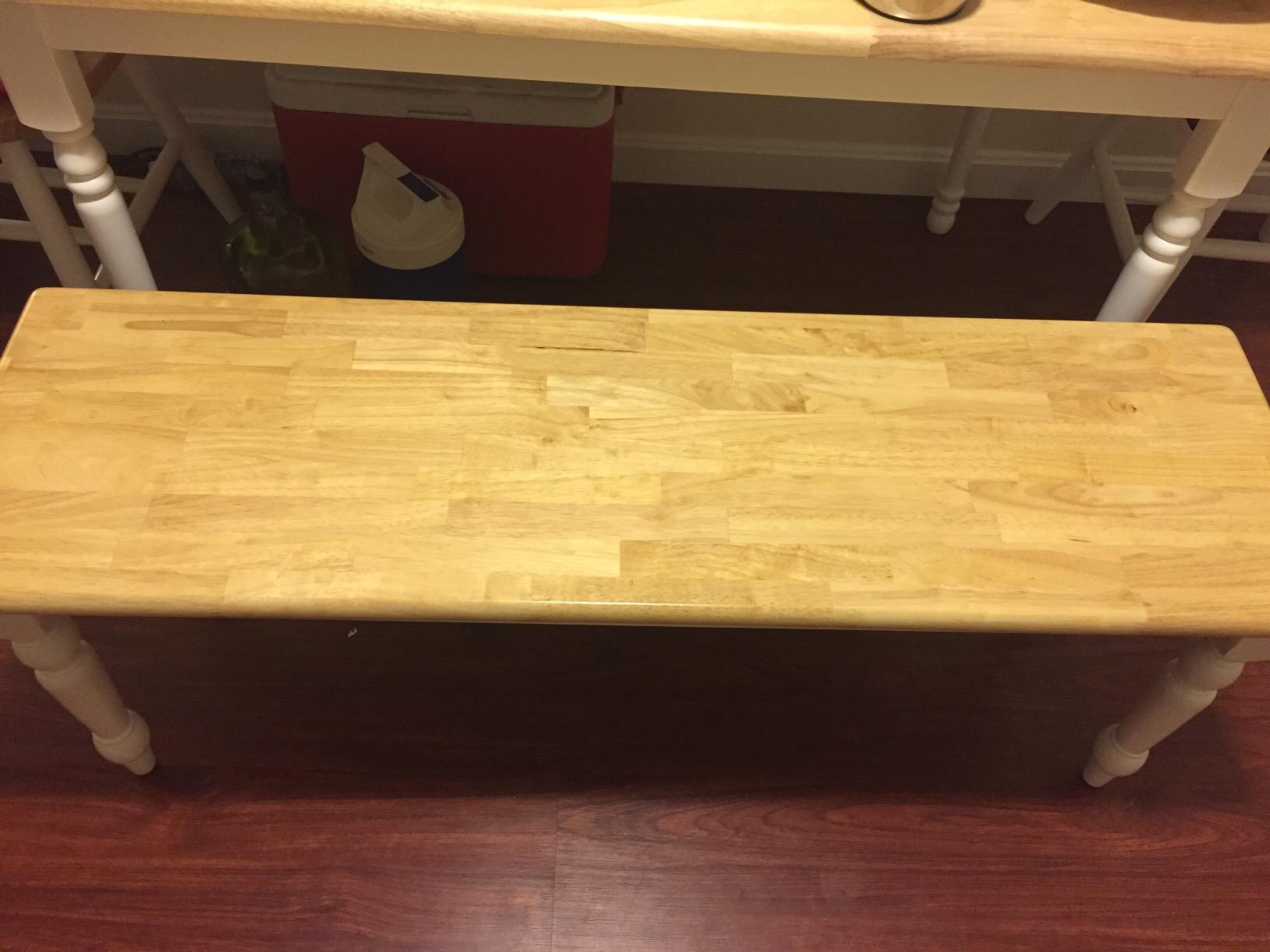 Boraam Windsor Backless Dining Bench - Equistian Green customer photo 1