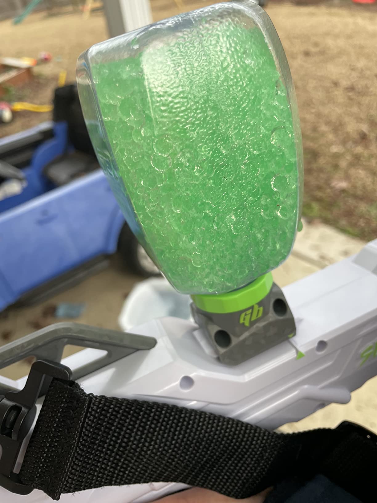 The Original Supersized Gel Blaster Surge XL - Splat Ball Gun 150+ Foot Range - Toy Gel Blasters - Semi, Full-Auto, Triple Burst Modes - Outdoor Games & Toys - Ages 14+ customer photo 2