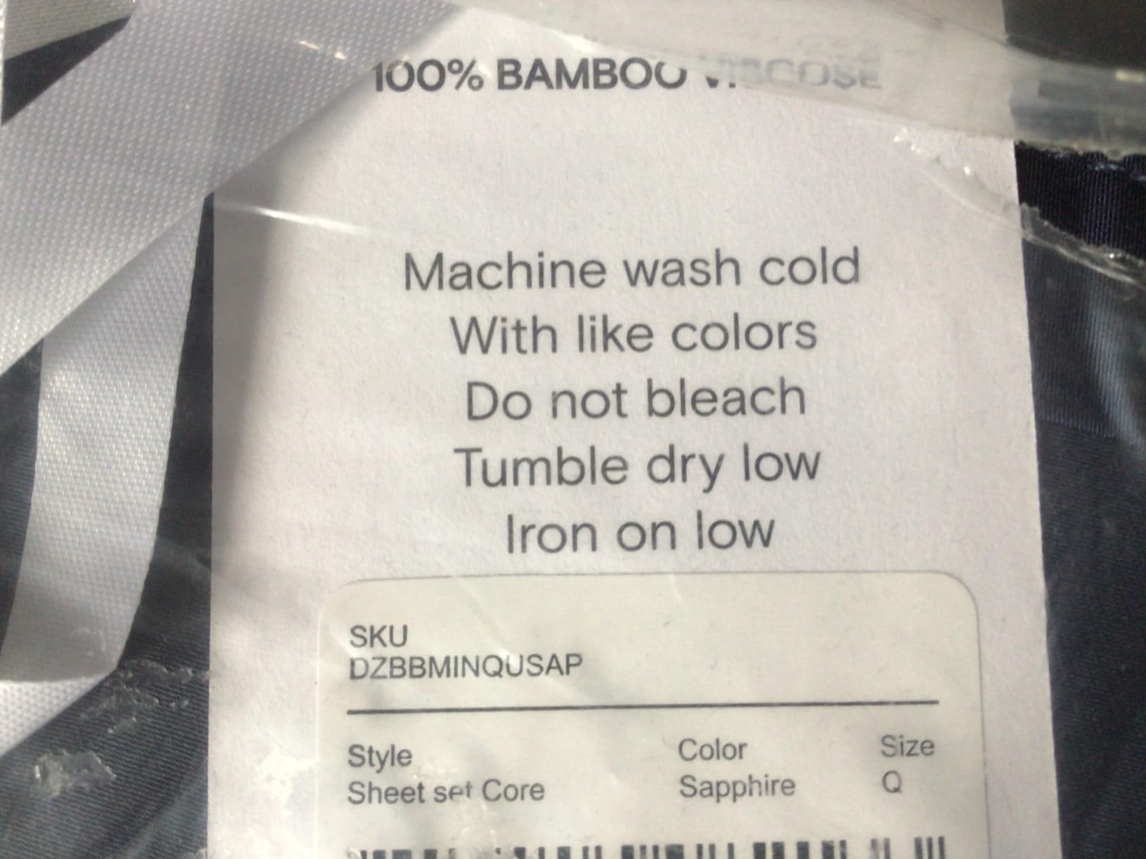 DOZ Sheet Set, 100% Viscose derived from Bamboo, Organically Grown, Buttery Soft, Cooling Sheets, High GSM, Deep Pockets - 3 Piece - 2 Pillowcases 1 Fitted Sheet (Forest, Queen) customer photo 2