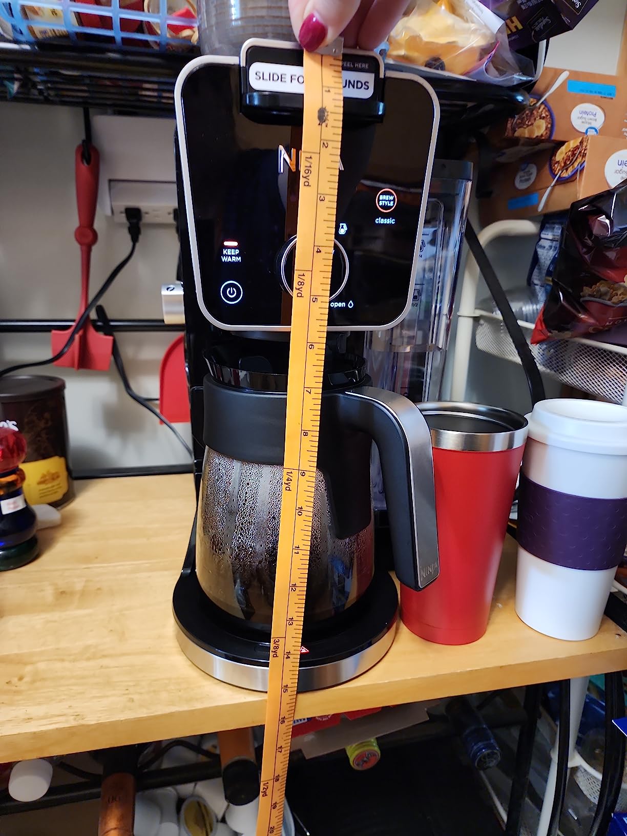 Ninja Specialty Drip Coffee Maker, DualBrew Pro, Black CFP307 | Coffee Machine w/Frother, Permanent Filter, Brew w/Pods & Grounds, K Cups Compatible, 4 Brew Styles, 13 Cup to Pot Sizes customer photo 1