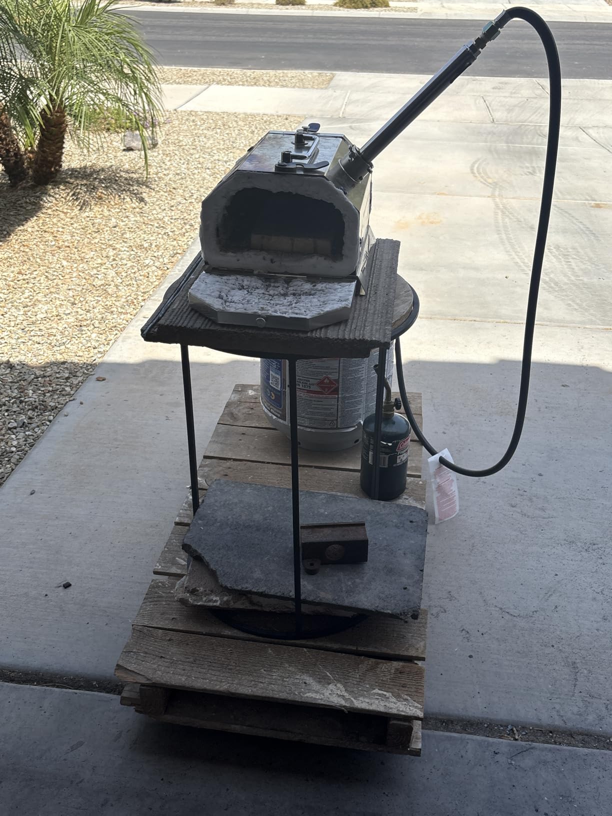 2 Burner Propane Blacksmith Forge Kit, 2600°F Metal Forge | Dual Burner, Stainless Steel, Double Doors, Knife Making, Farrier Tools customer photo 1