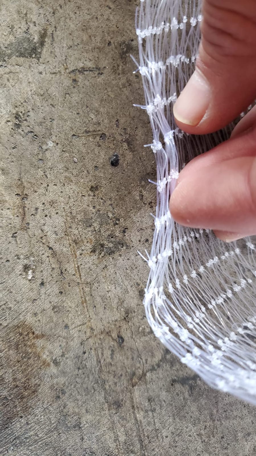 Drasry Saltwater Fishing Cast Net 3/8 and 1/4 Mesh with Heavy Duty Gray Sinker American Monofilament Fish Throw Net for Bait Trap 3FT 4FT 5FT 6FT 7FT 8FT 9FT Radius customer photo 1