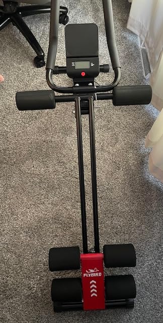 FLYBIRD AW1 Ab Workout Machine, Ab Crunch Machine Foldable for Home Gym, Bottom-Up Abdominal Trainer for Core Waist Workout customer photo 1
