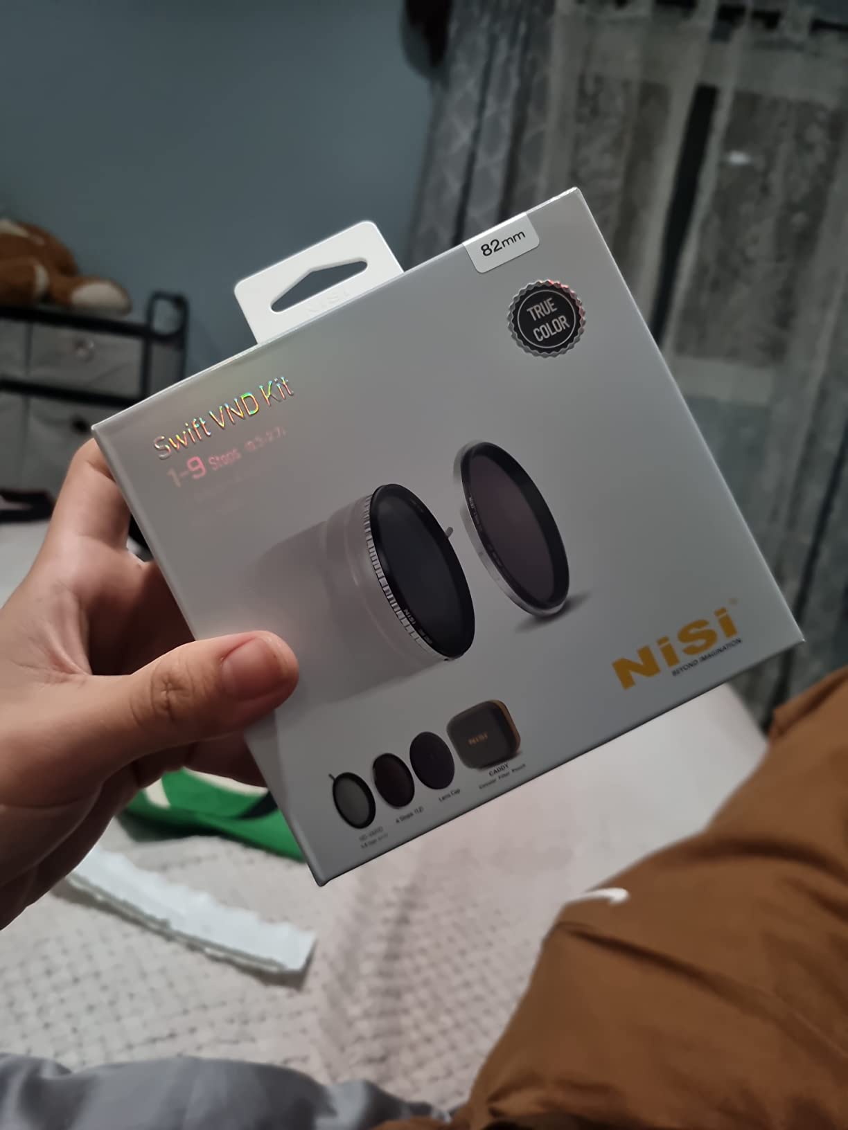NiSi 77mm Swift System VND Mist Kit, 1-5 Stop True Color Variable Neutral Density Filter, Swift Adapter Ring, Two Friction-Mounted Filters (ND16 4-Stop, Black Mist 1/4), Photography and Videography customer photo 1