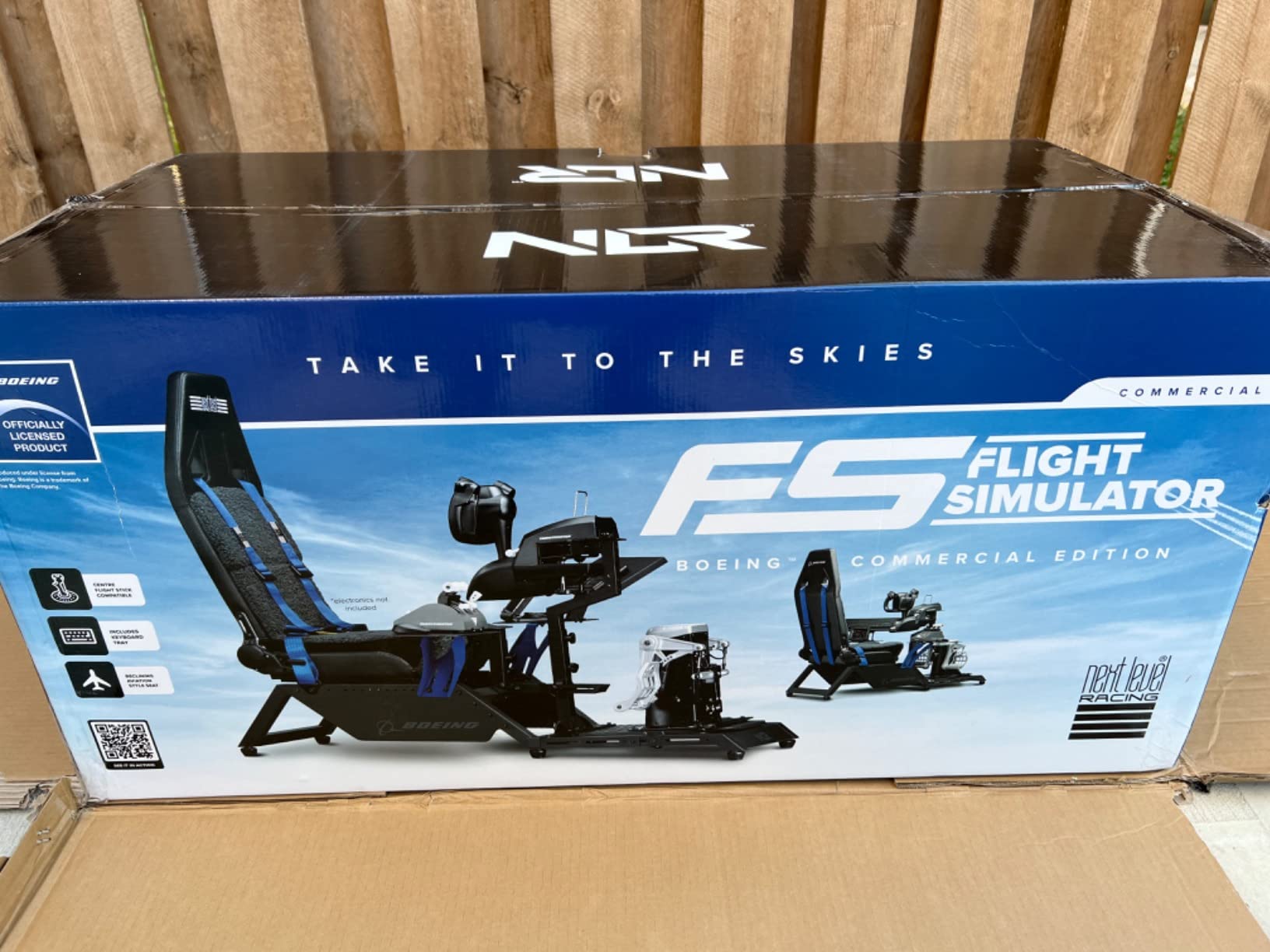 Next Level Racing Flight Simulator Cockpit: Boeing Commercial Edition (NLR-S027) customer photo 1