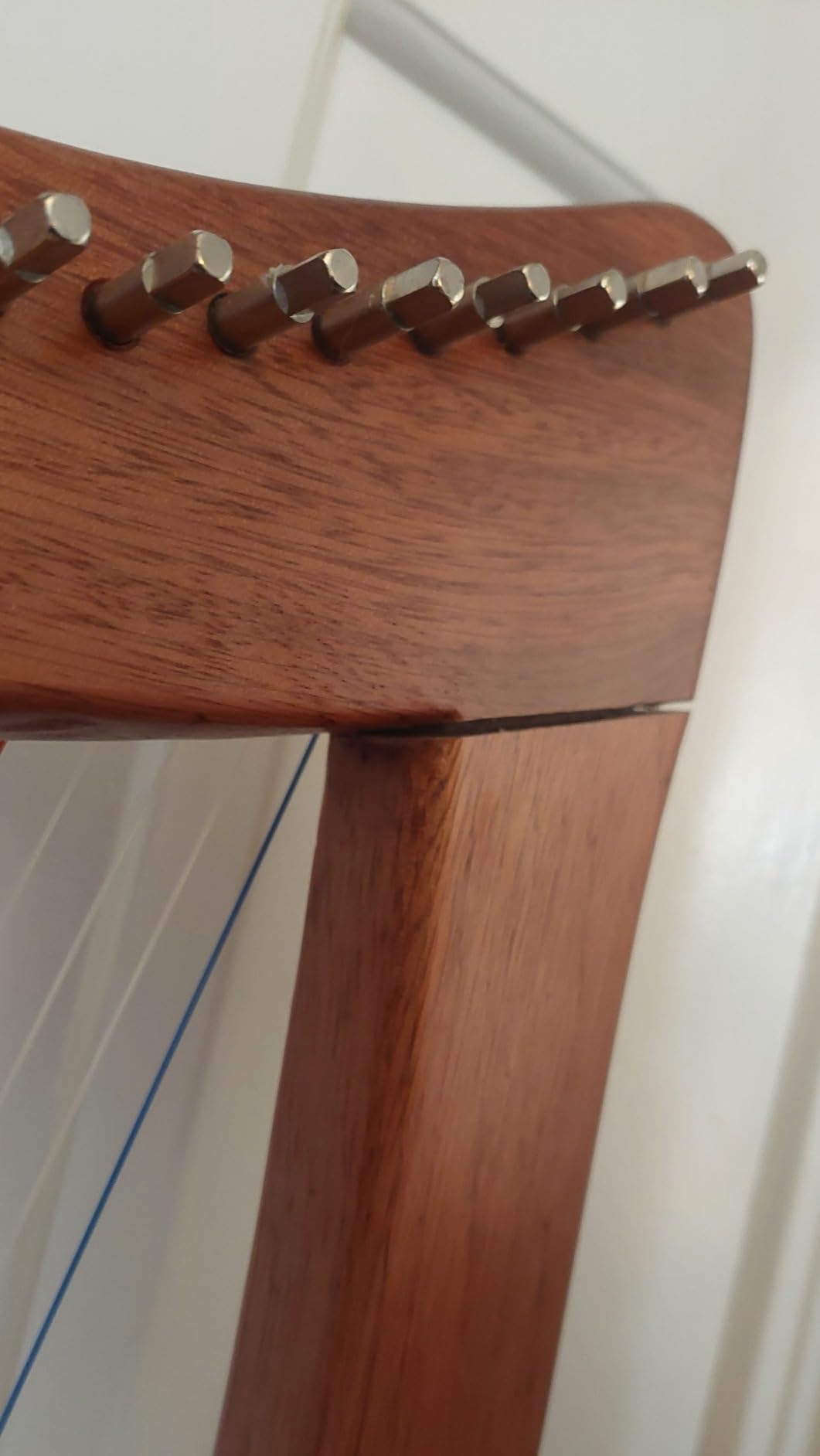 LOTKEY 19 Strings Harp, Solid Mahogany Harps 29'' W/Gig Bag, Tuning Wrench, Straps, Instruction for Professional Lyre Harp Player, Beginner, Adults customer photo 1