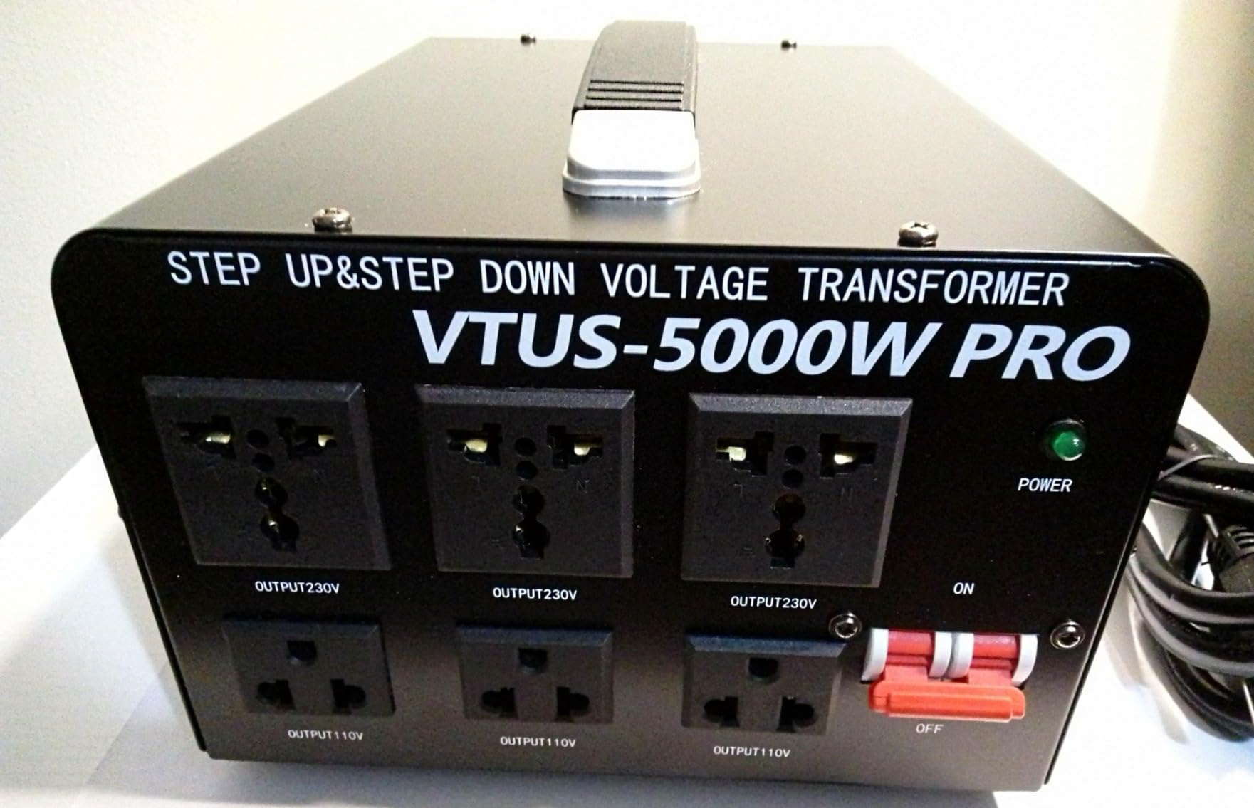 LVYUAN 5000 Watt Voltage Converter Transformer Heavy Duty Step Up Step Down AC 110V/120V/220V/240V Converter with Hard-Wiring customer photo 2