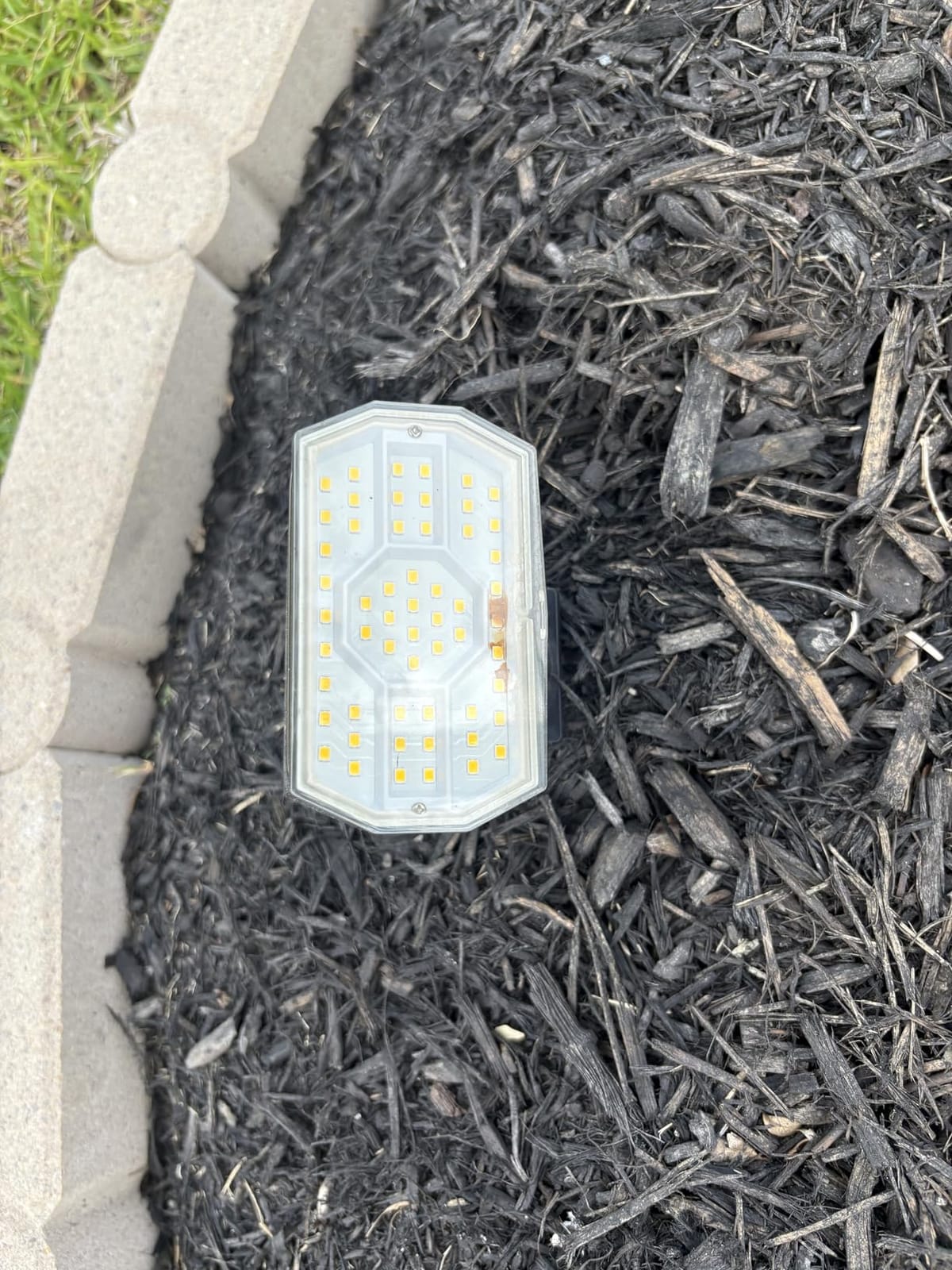 NYMPHY Solar Lights Outdoor Waterproof - 4 Pack (Warm White) | 56 LED 3 Lighting Modes IP68 Waterproof Solar Powered Garden Yard Spot Solar Lights for Outside Landscape customer photo 1