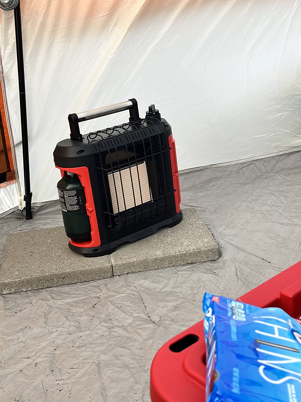Dyna-Glo 10K BTU Grab N Go Portable Propane Heater - Green customer photo 1