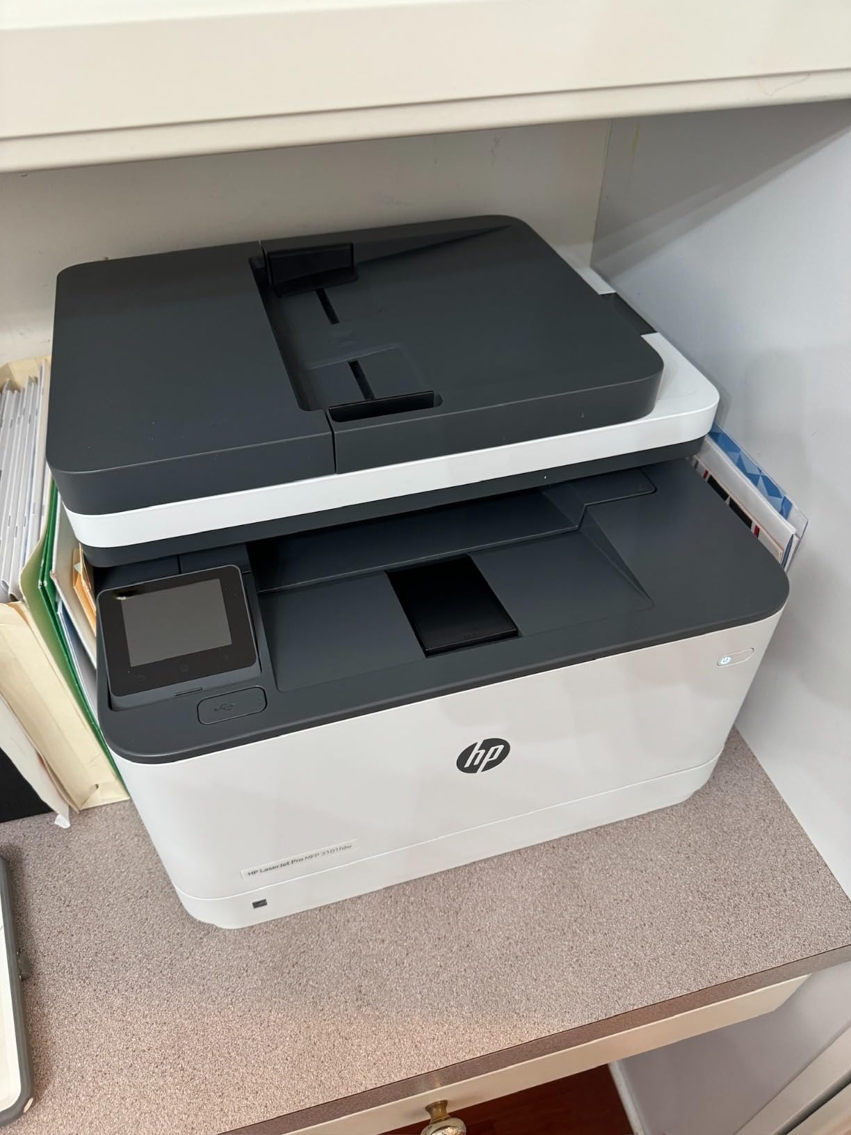 HP LaserJet Pro MFP 3101fdw Wireless Black & White All-in-One Laser Printer, Scanner, Copier, Fax, Best-for-Office (3G628F) customer photo 1