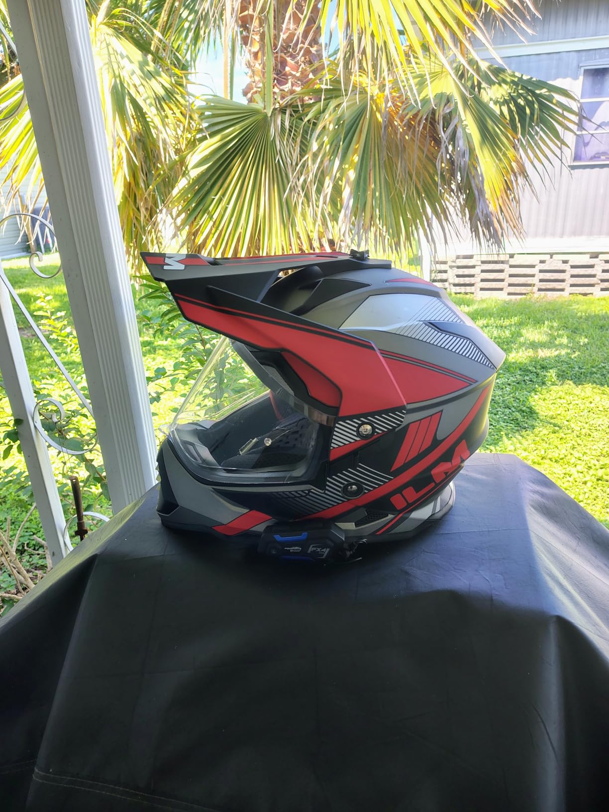 ILM Dual Sport Adventure Motorcycle Helmet with Pinlock Compatible Sun Visor Snowmobile ATV Dirt Bike Off Road Casco Model WS902 customer photo 2