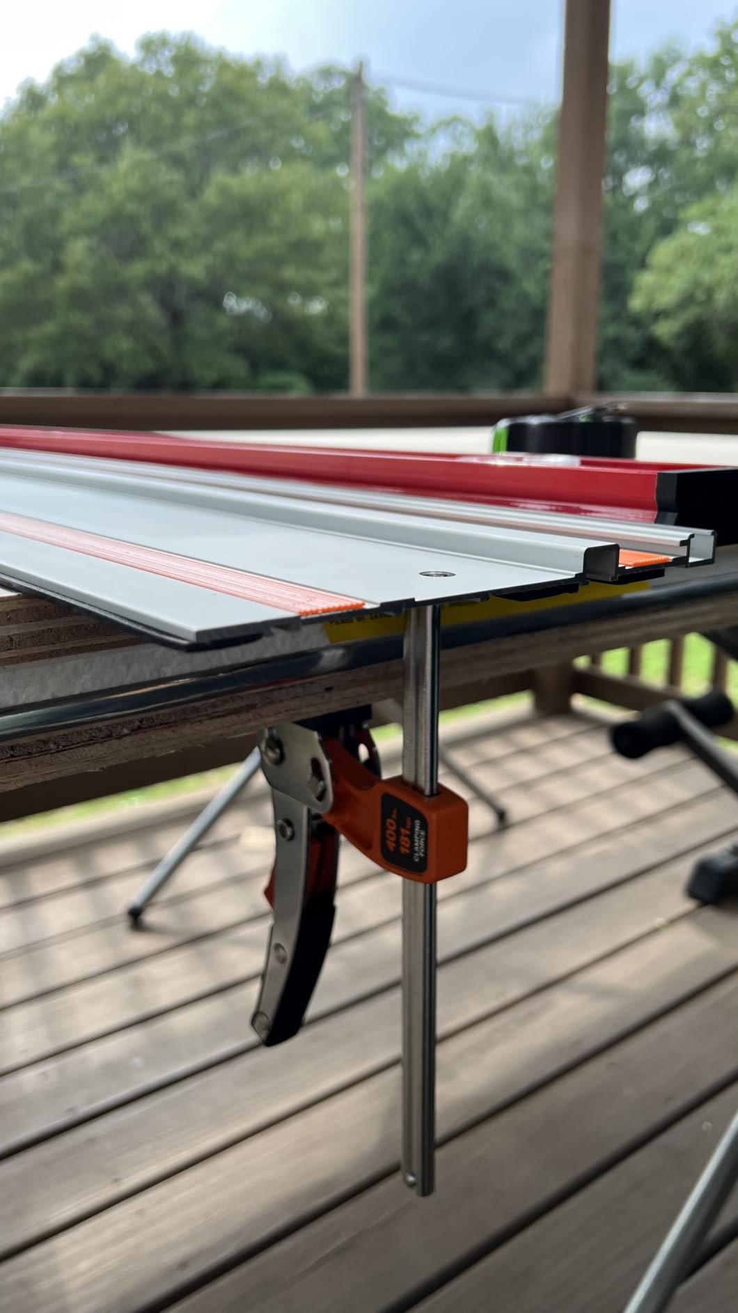 WEN CT9110 110-Inch Track Saw Track Guide Rail and Adapters customer photo 2