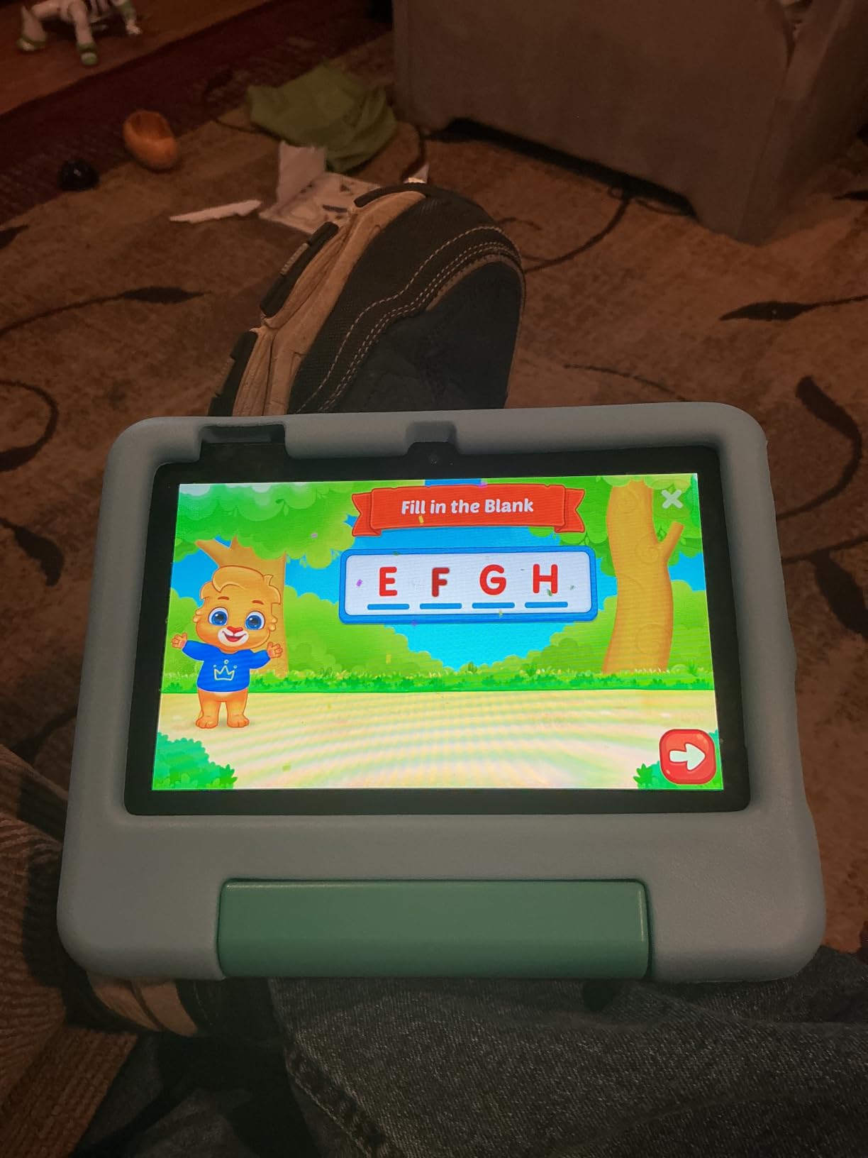 Amazon Fire 7 Kids tablet, ages 3-7. Top-selling 7
