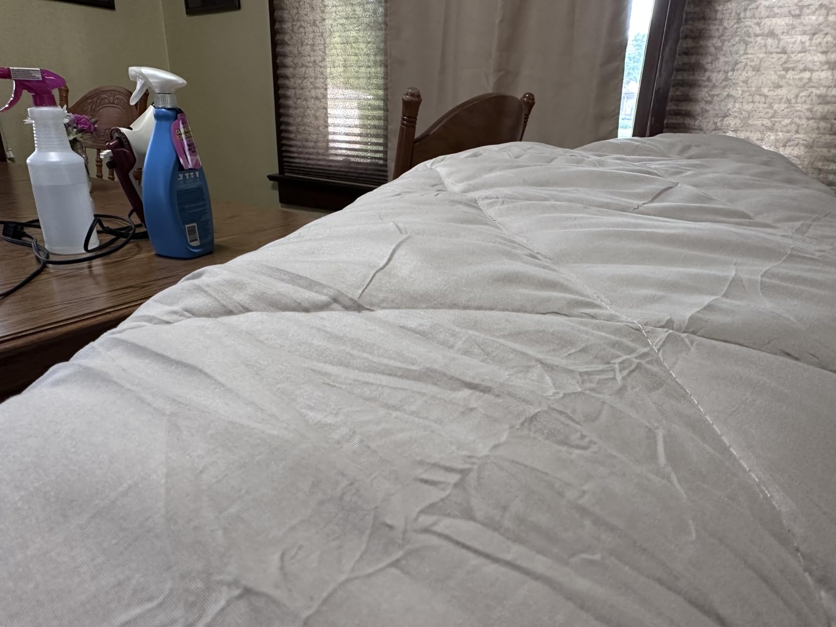 7-Piece Queen Comforter Set, Dark Gray | Reversible, All-Season, Soft, 7 Piece Set, All-Season Reversible Bed in a Bag, Flat Sheet, Fitted Sheet, Pillowcases customer photo 1