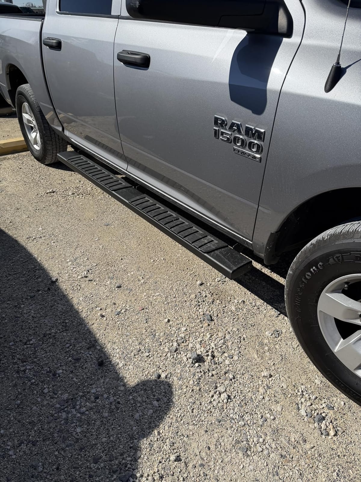 AUTOSAVER88 Running Boards Compatible with 2009-2018 Ram 1500 Crew Cab | 6 inches Side Step Fit 2010-2026 Ram 2500/3500 (Including 2019-2024 1500 Classic), Nerf Bars Side Bars customer photo 1