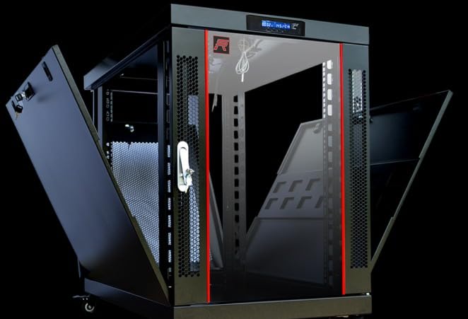 12U Wall Mount Server Rack Cabinet 24