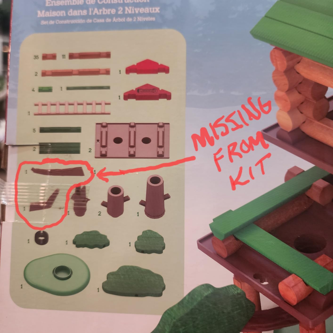 Lincoln Logs 2 Tiered Tree House Building Set, Educational Toy, Gift for Kids, Girls and Boys, STEM Retro Classic Toy customer photo 2