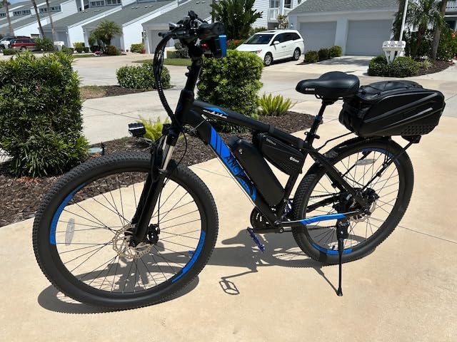 ANCHEER Electric Bike for Adults, Peak 750W Ebike, 3 Hours Fast Charge, 60 Miles Electric Bicycle with 48V/499Wh Battery, 27.5 '' Hummer Electric Mountain Bike with LCD Display, 21 Speed customer photo 1