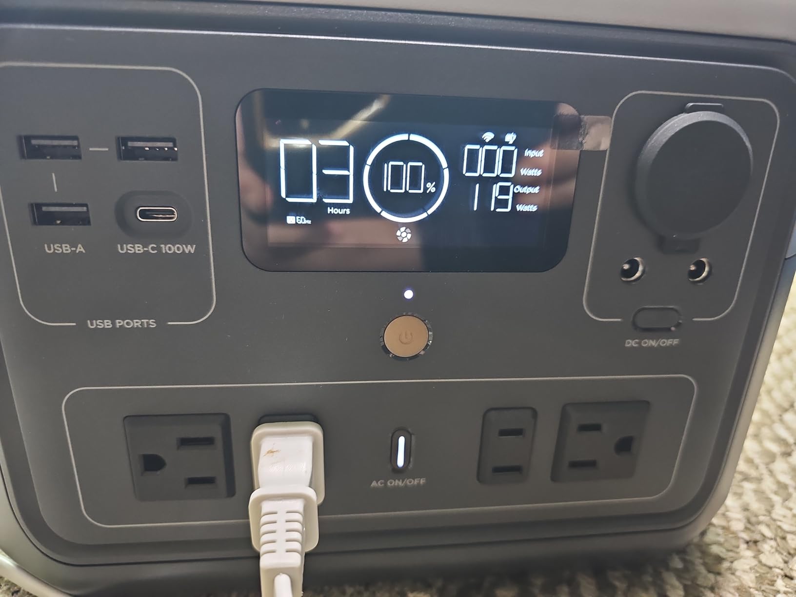 EF ECOFLOW Portable Power Station River 2 Max 500 2 & 160W Solar Panel | 499Wh Long-Life LiFePO4,100% Charged in 60m with Up to 1000W Output for Home Backup Power, Camping & RVs customer photo 1